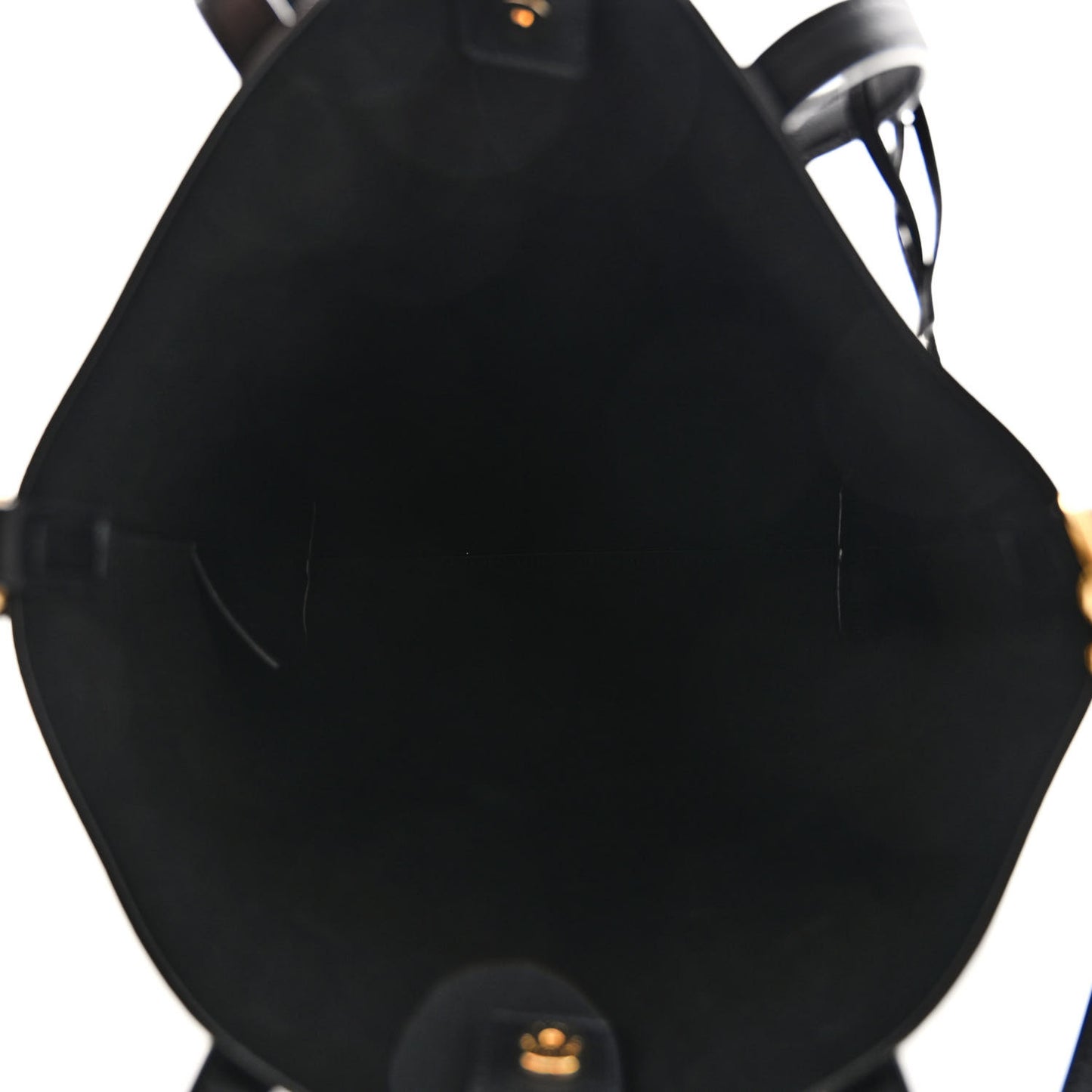 Calfskin Toy Shopping Tote Black