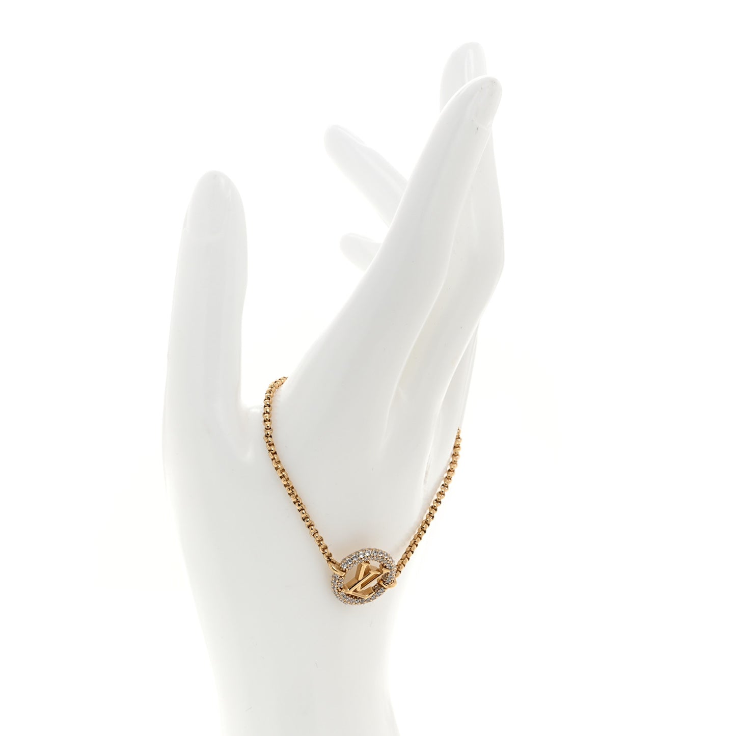 Metal Crystal Louise By Night Bracelet Gold