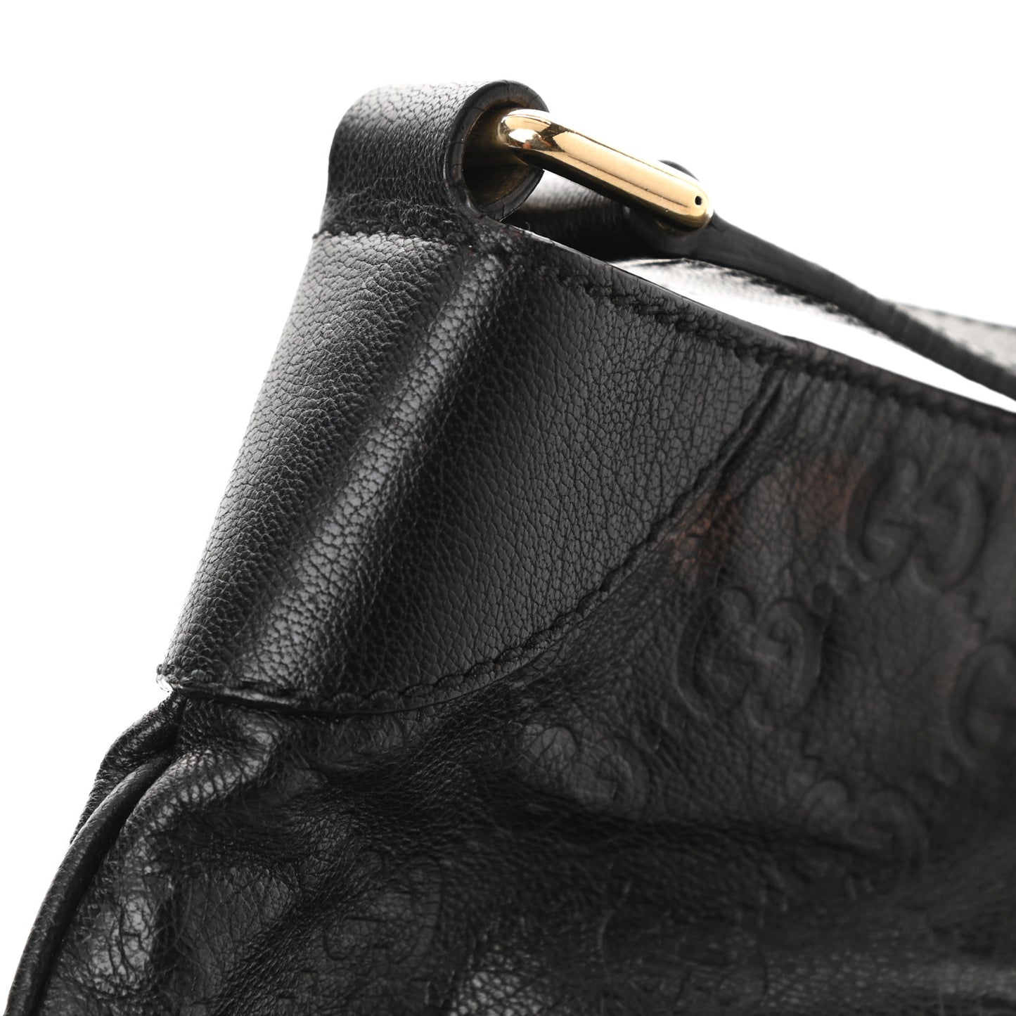 Guccissima Hobo Black