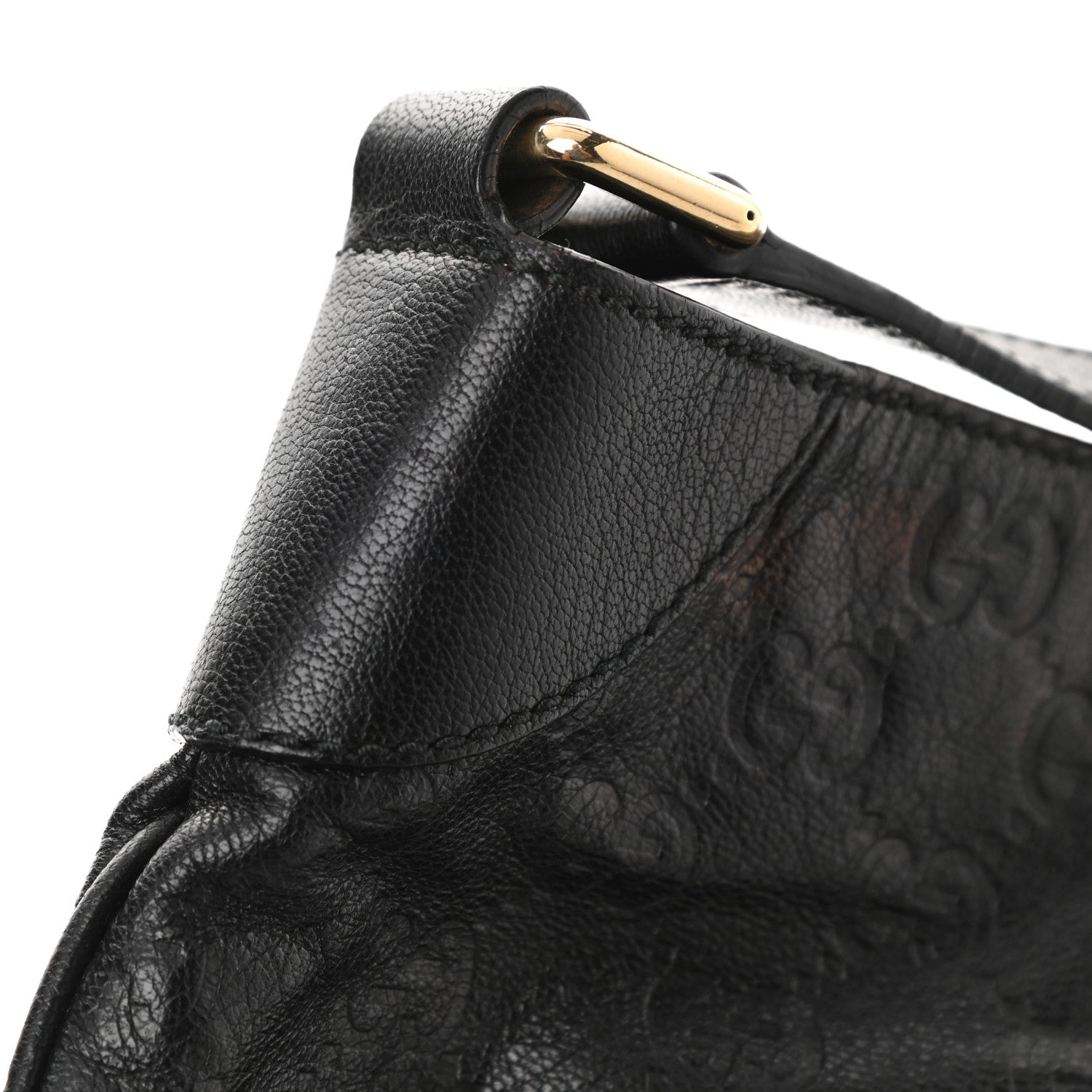 Gucci Guccissima Hobo Black 11 of 12