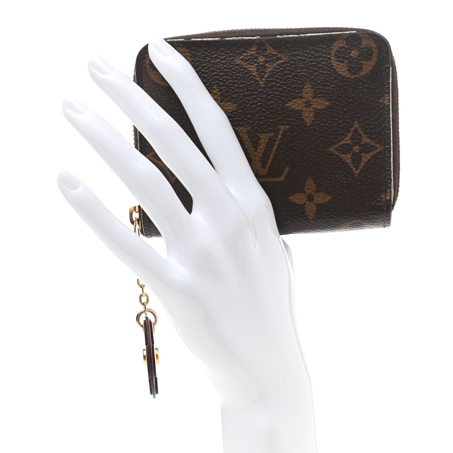 Monogram Bloom Flower Zippy Coin Purse