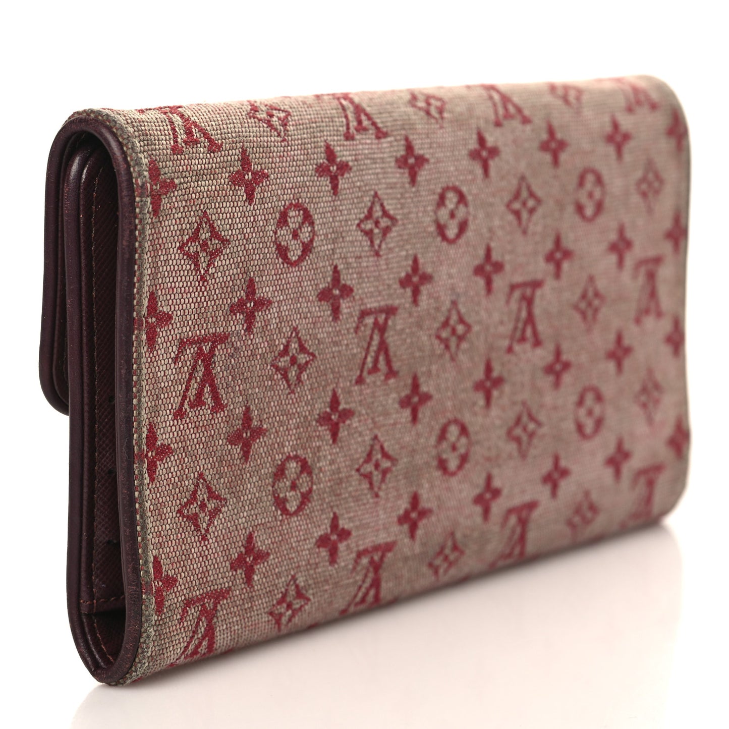 Mini Monogram Porte Tresor International Wallet Cherry