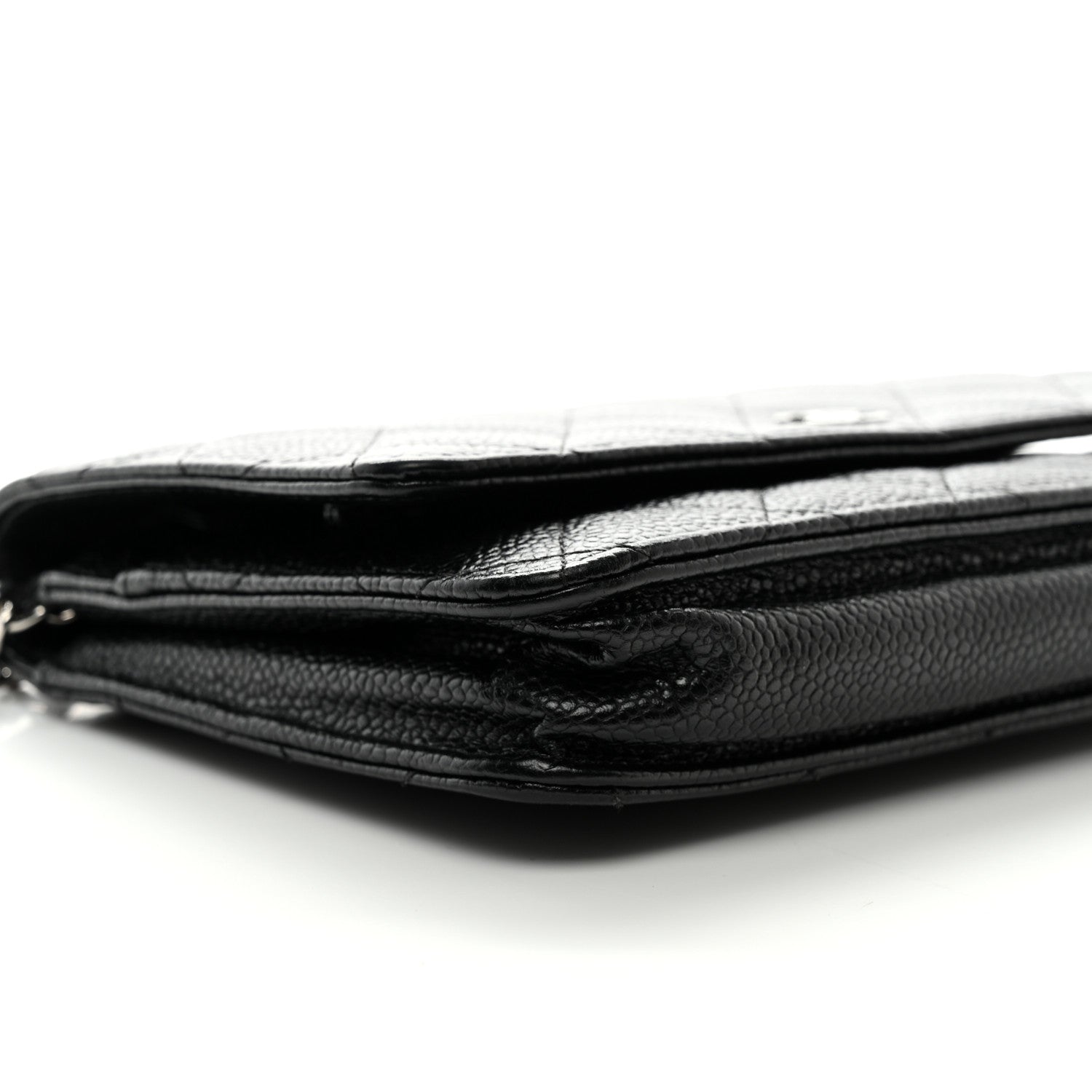 Chanel Caviar Quilted Wallet on Chain WOC Black 11 of 13