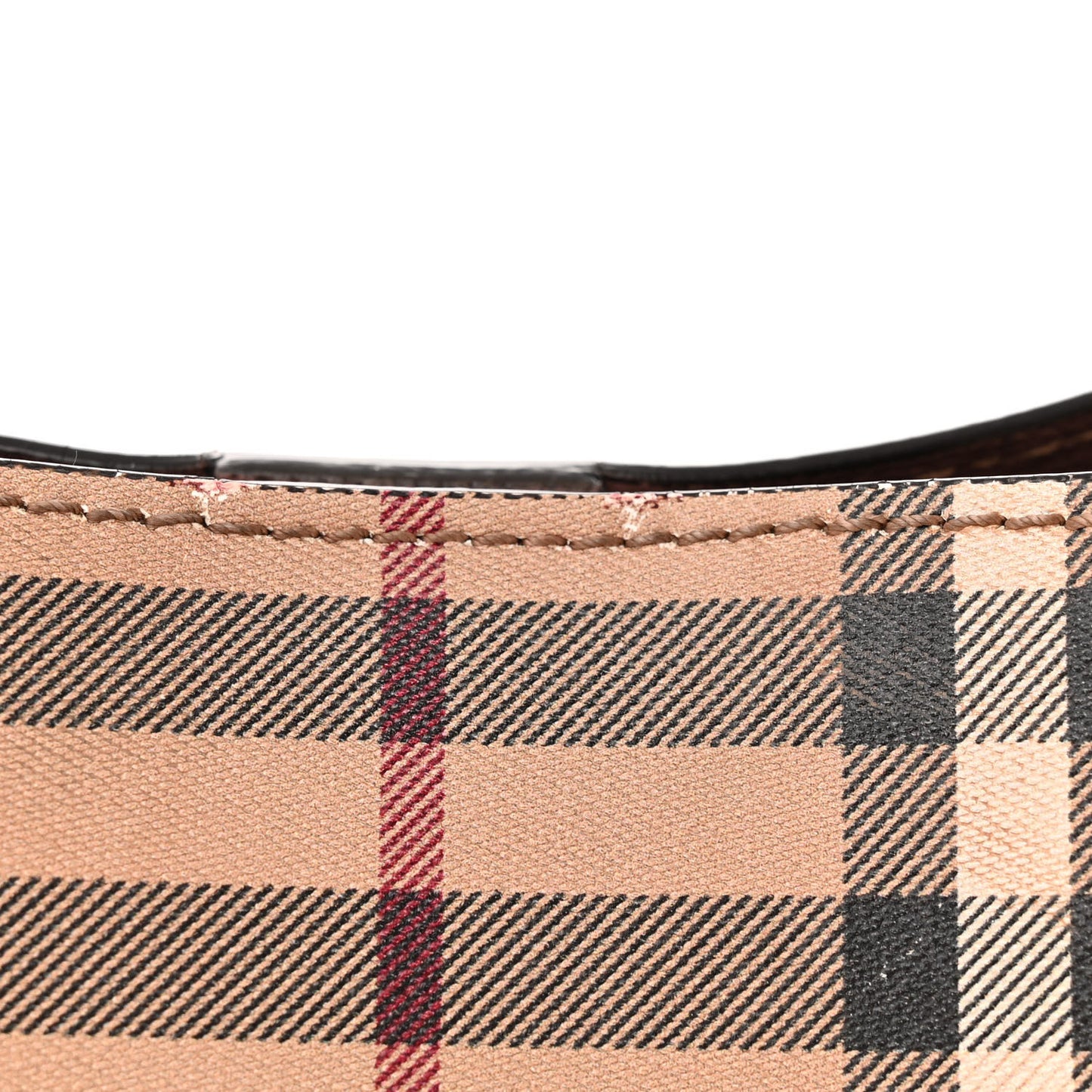 Haymarket Check Colours Small Lorne Bucket Crossbody Elderberry