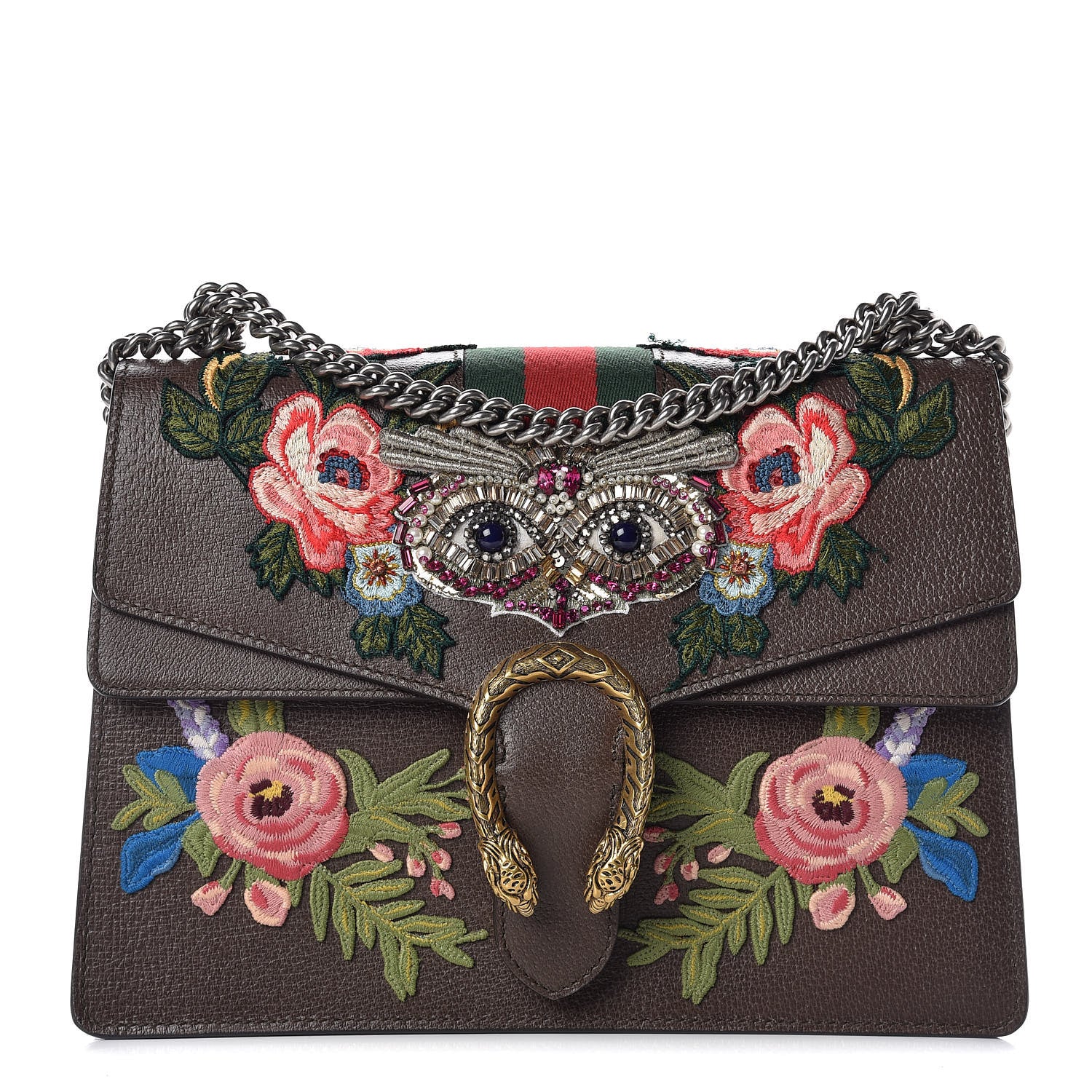 Gucci Multicolor Calf Leather Bos Taurus Shoulder Bag main image 1
