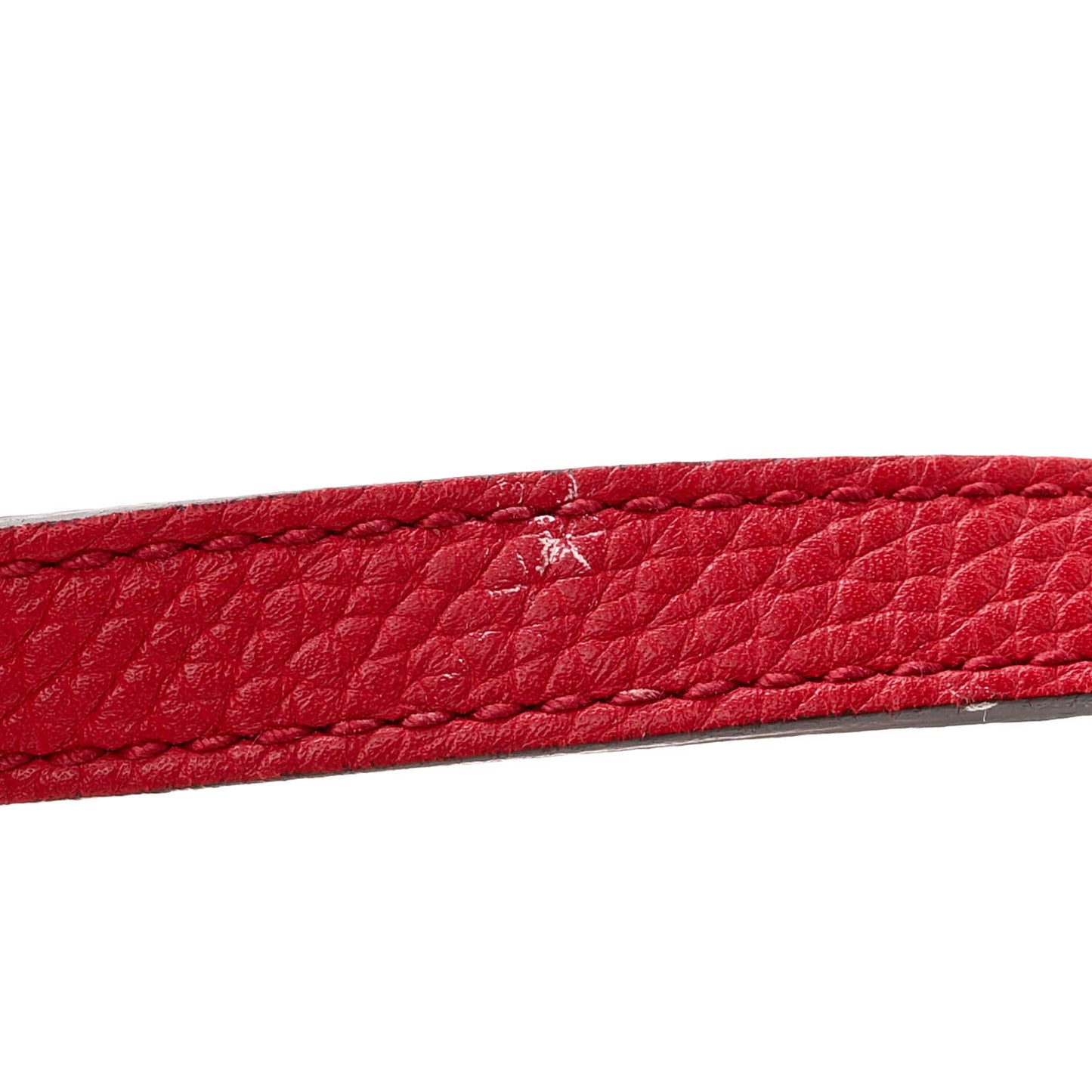 Pebbled Calfskin Small Soho Disco Bag Tabasco Red