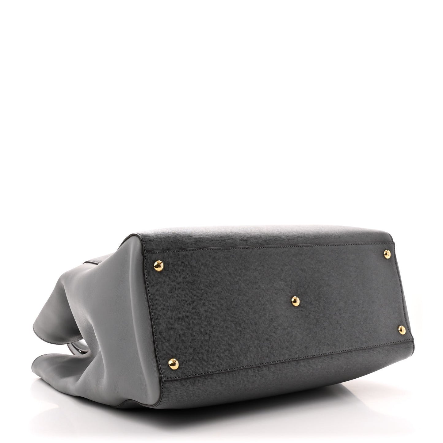 Vitello Large 2Jours Tote Grigio Grigio Chiaro