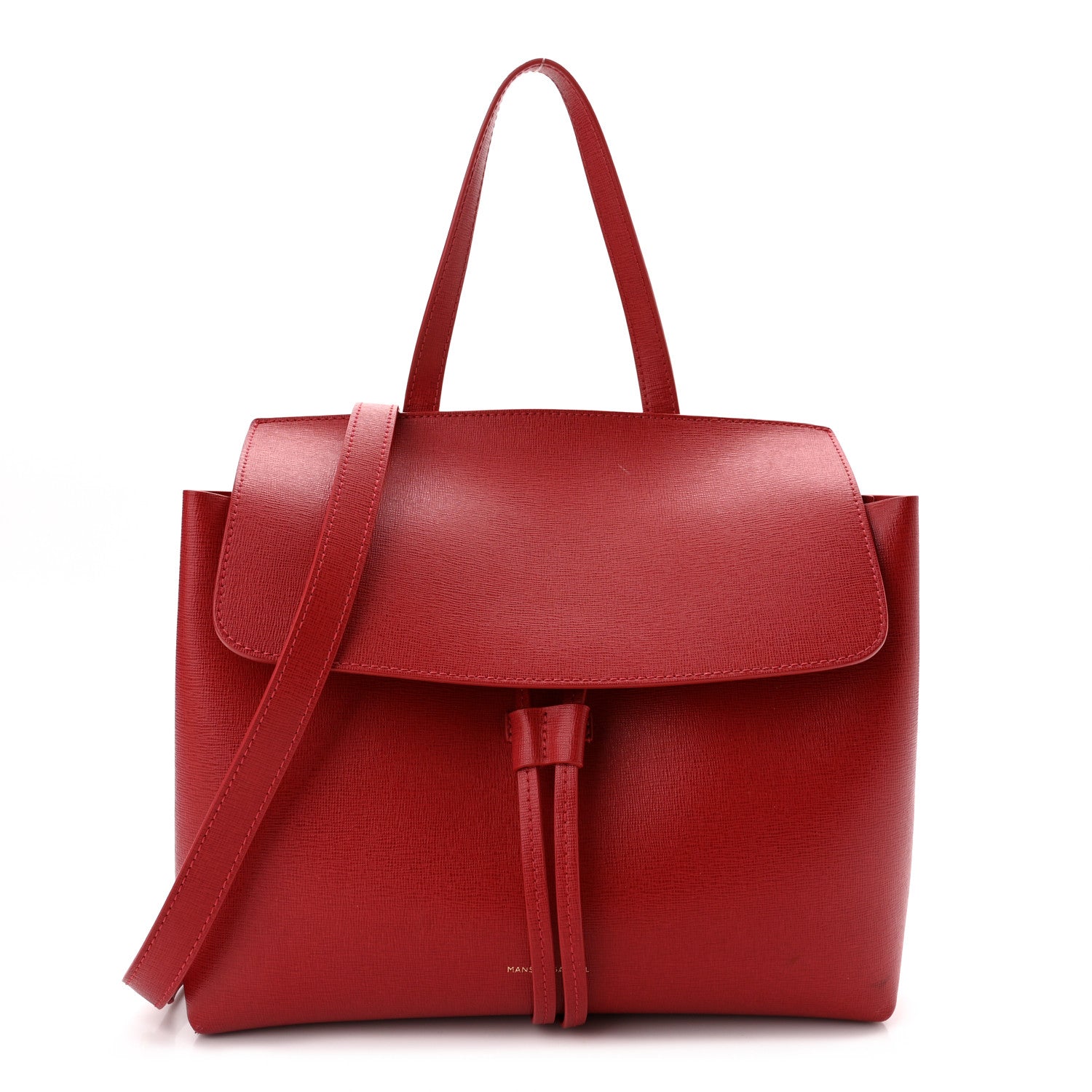 Mansur Gavriel Saffiano Lady Bag Flamma 1 of 14