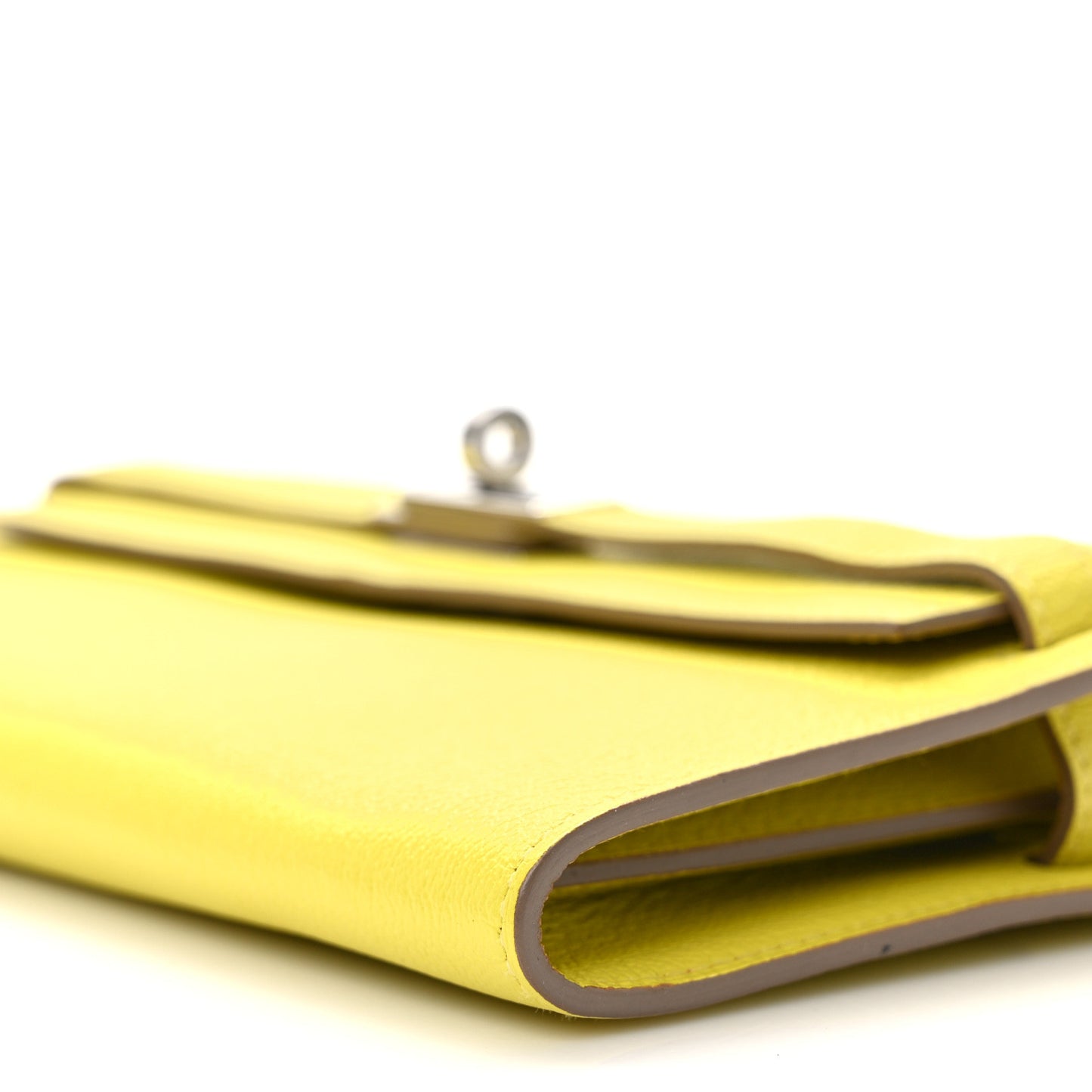 Chevre Mysore Kelly Wallet To Go Lime