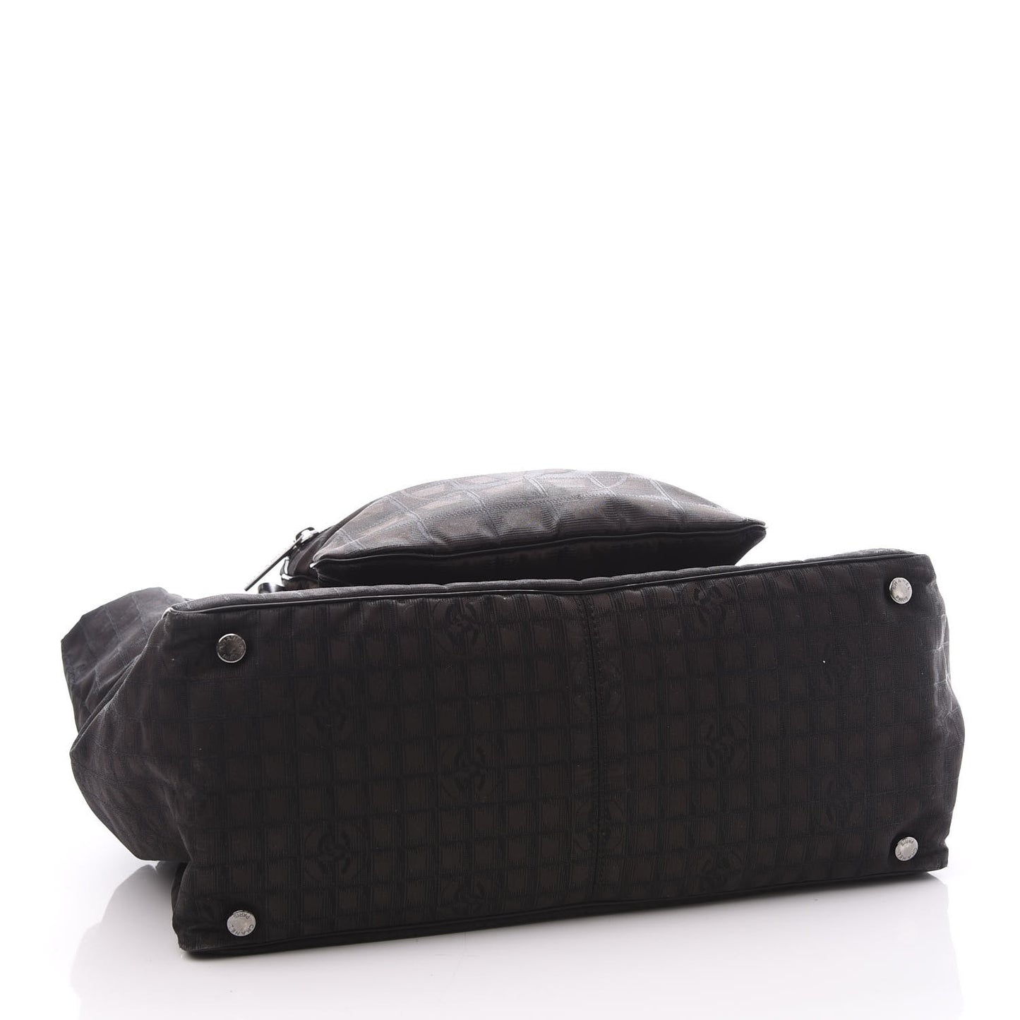 Nylon Travel Convertible Tote Black