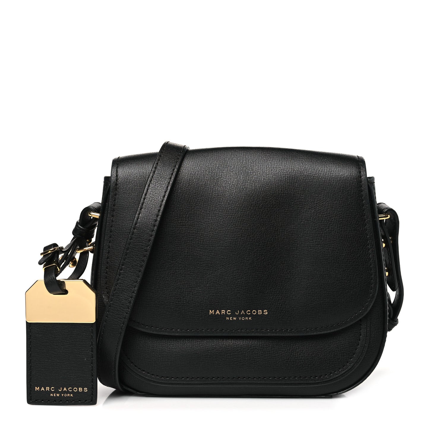 Calfskin Mini Rider Crossbody Black