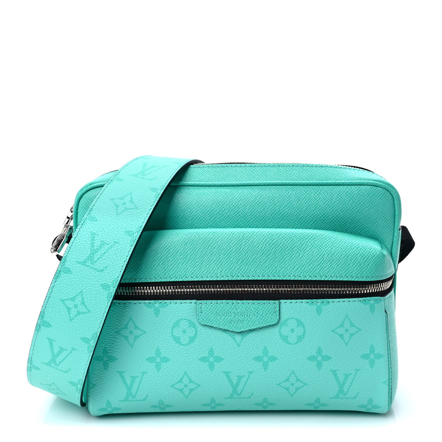 Louis Vuitton Taiga Monogram Outdoor Messenger Miami Green 1348197