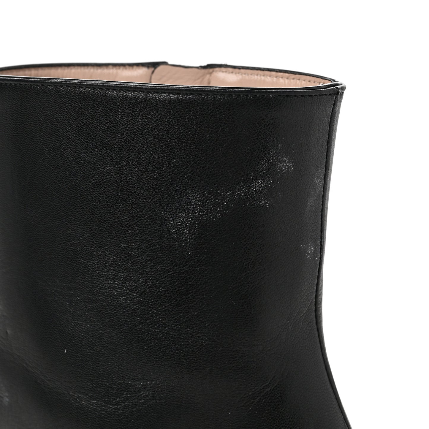 Malaga Kid GG Marmont Fringe 75mm Ankle Boots 39 Black