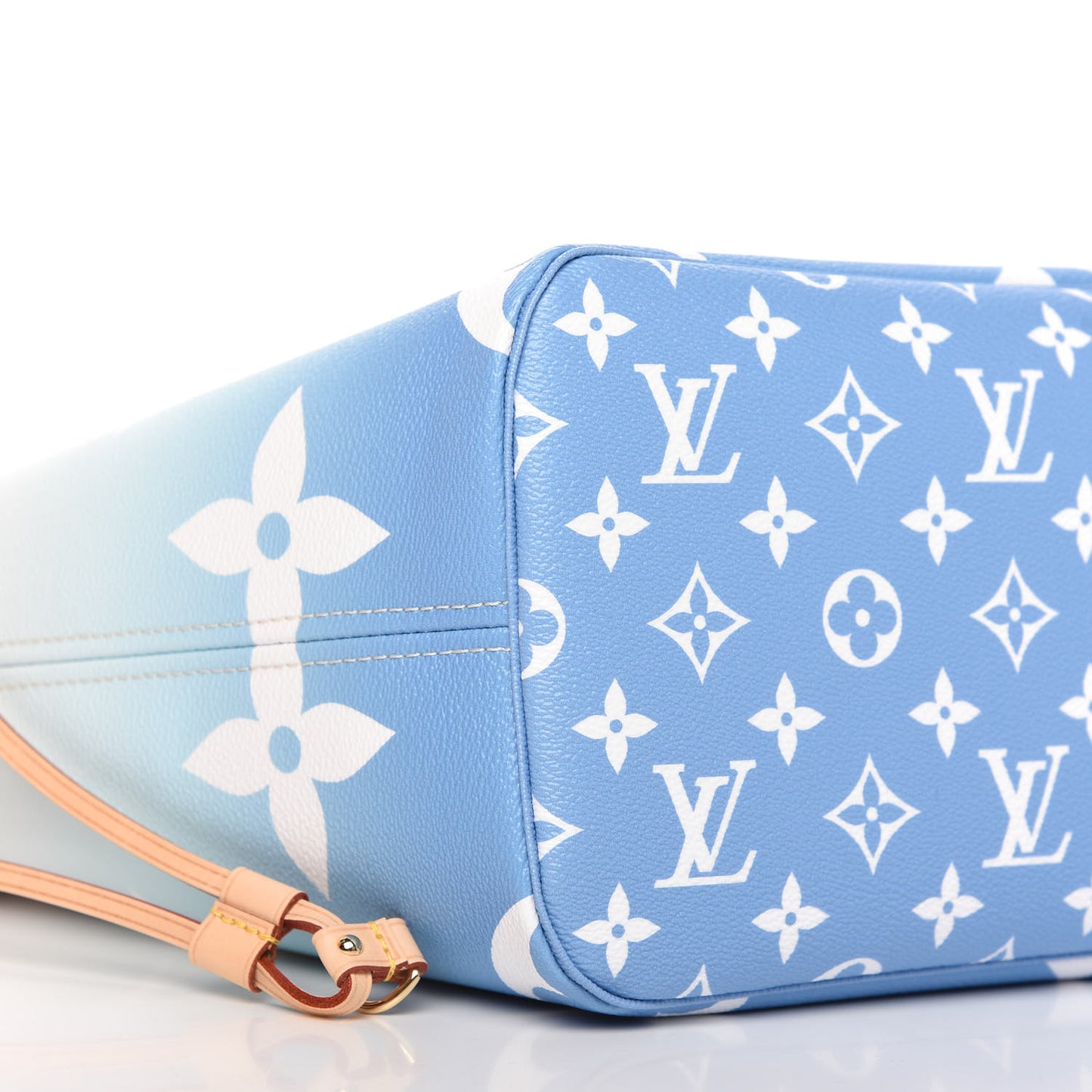 Monogram Giant By The Pool Neverfull MM Blue