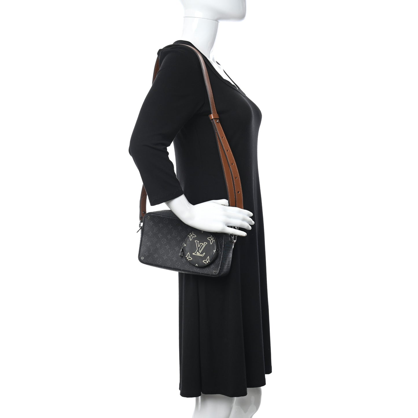 Monogram Eclipse Volga On Strap Crossbody Multicolor