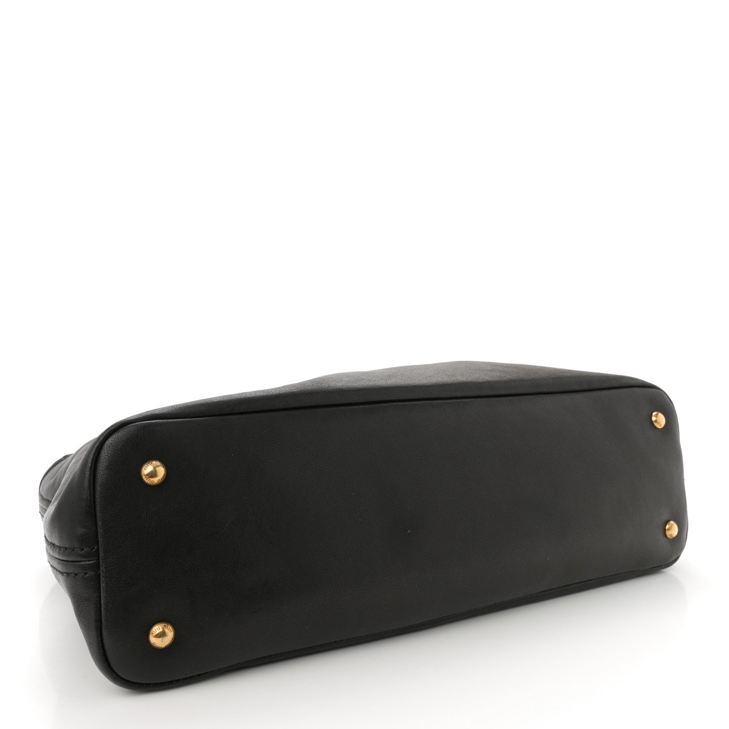 Miu Miu Nappa Medium Aventure Bag Black 4 of 14