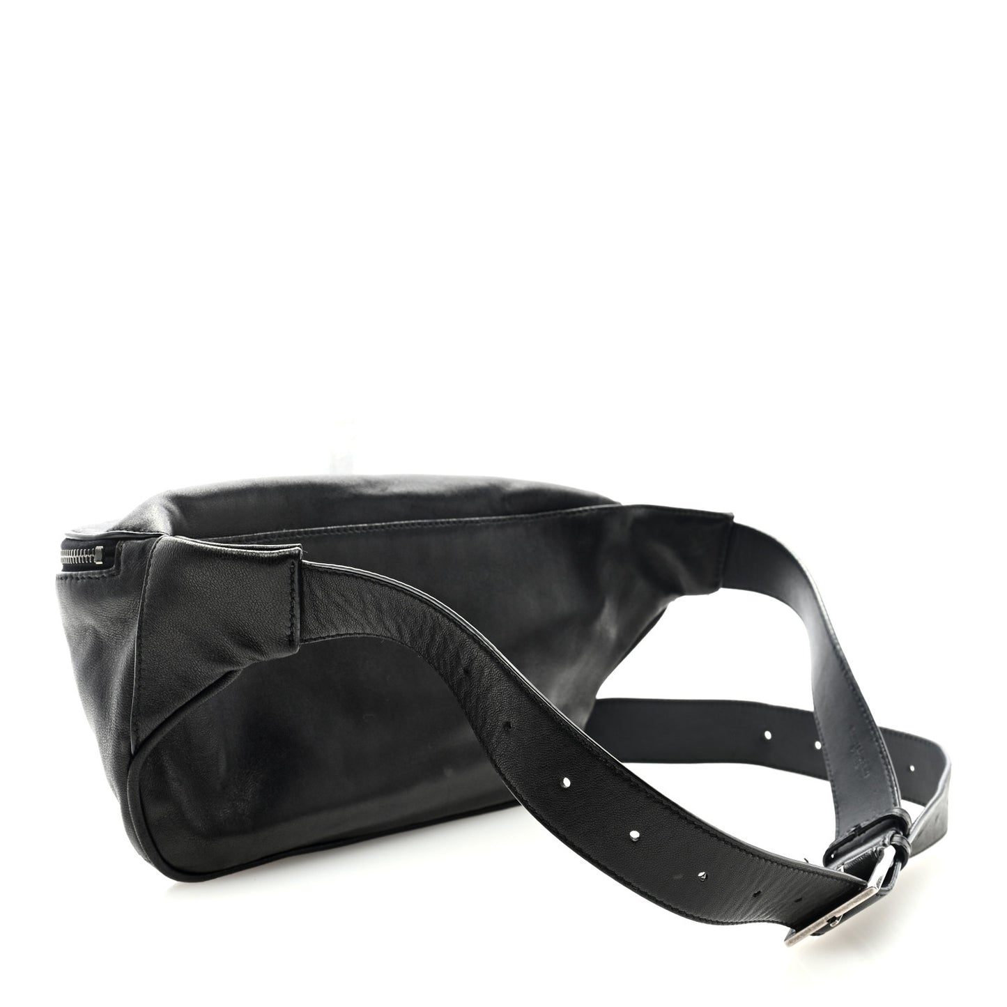 Calfskin Monogram Belt Bag Black