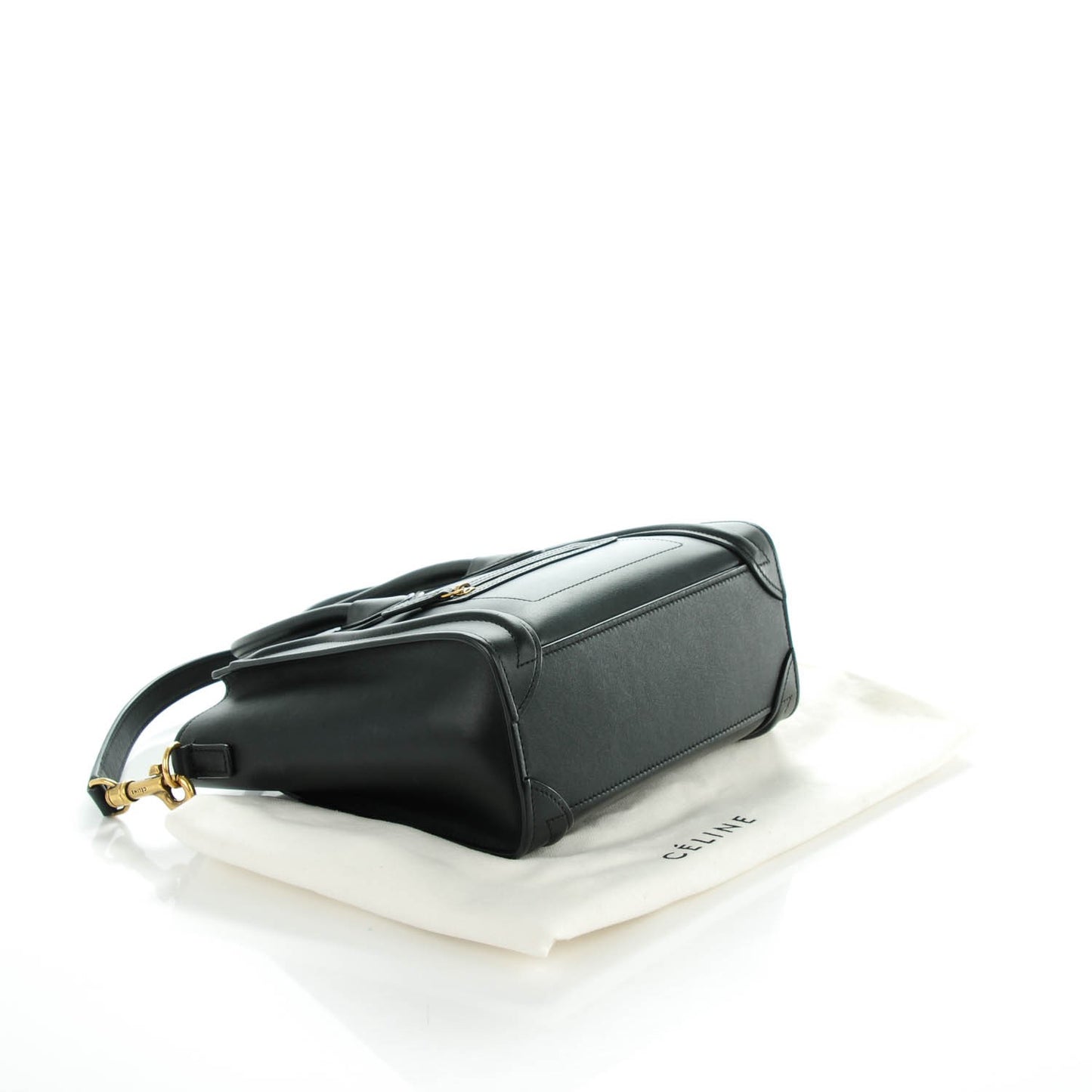 Smooth Calfskin Nano Luggage Black