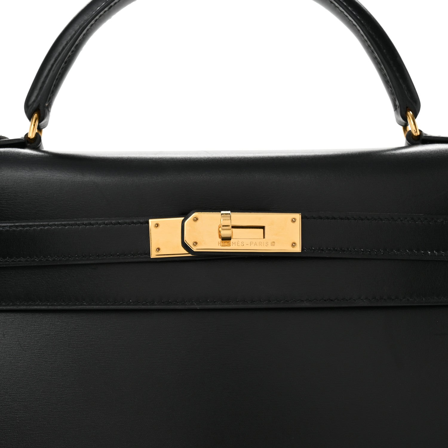 Hermes Box Kelly Sellier 32 Black 7 of 9