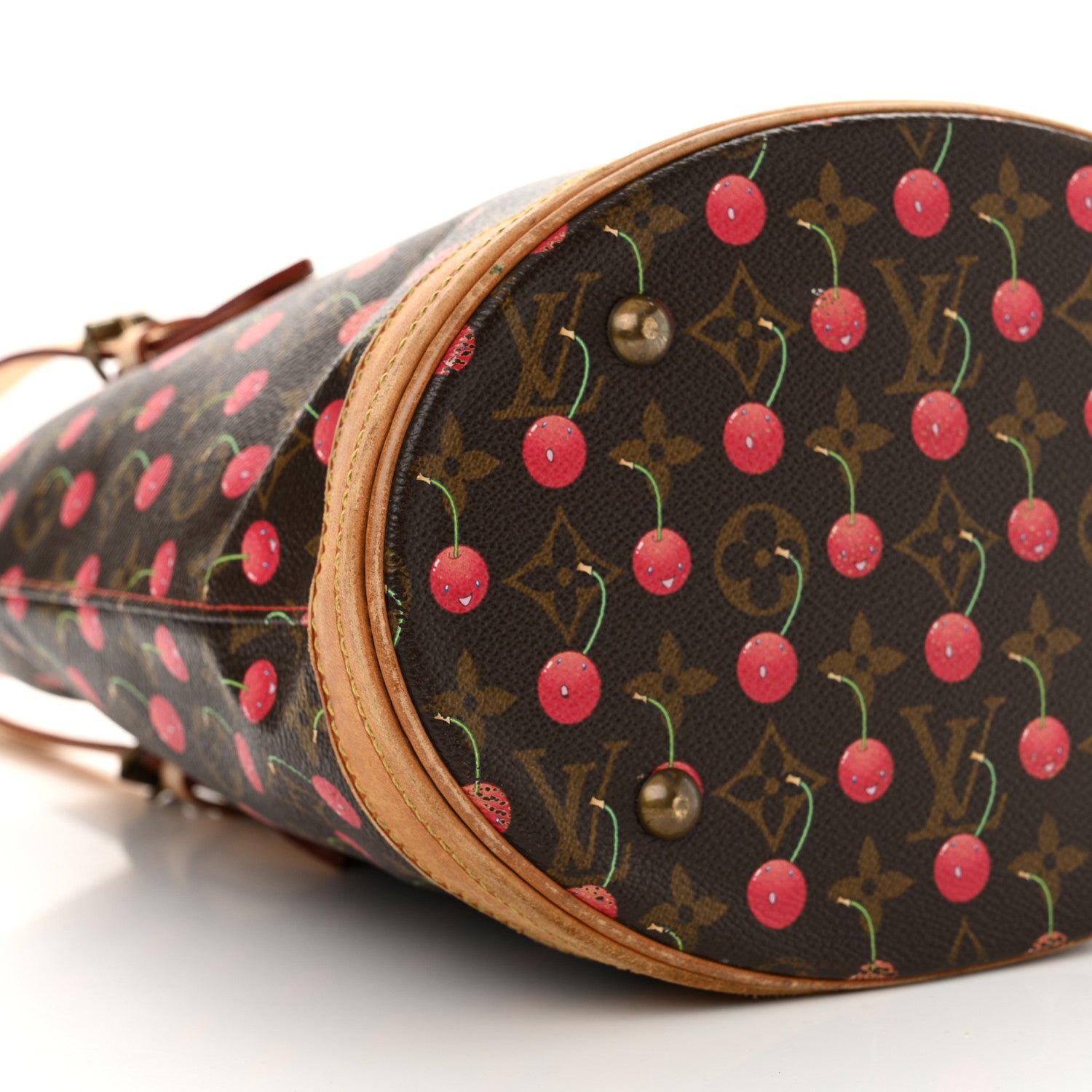 Louis Vuitton Monogram Cerises Bucket Bag 9 of 17