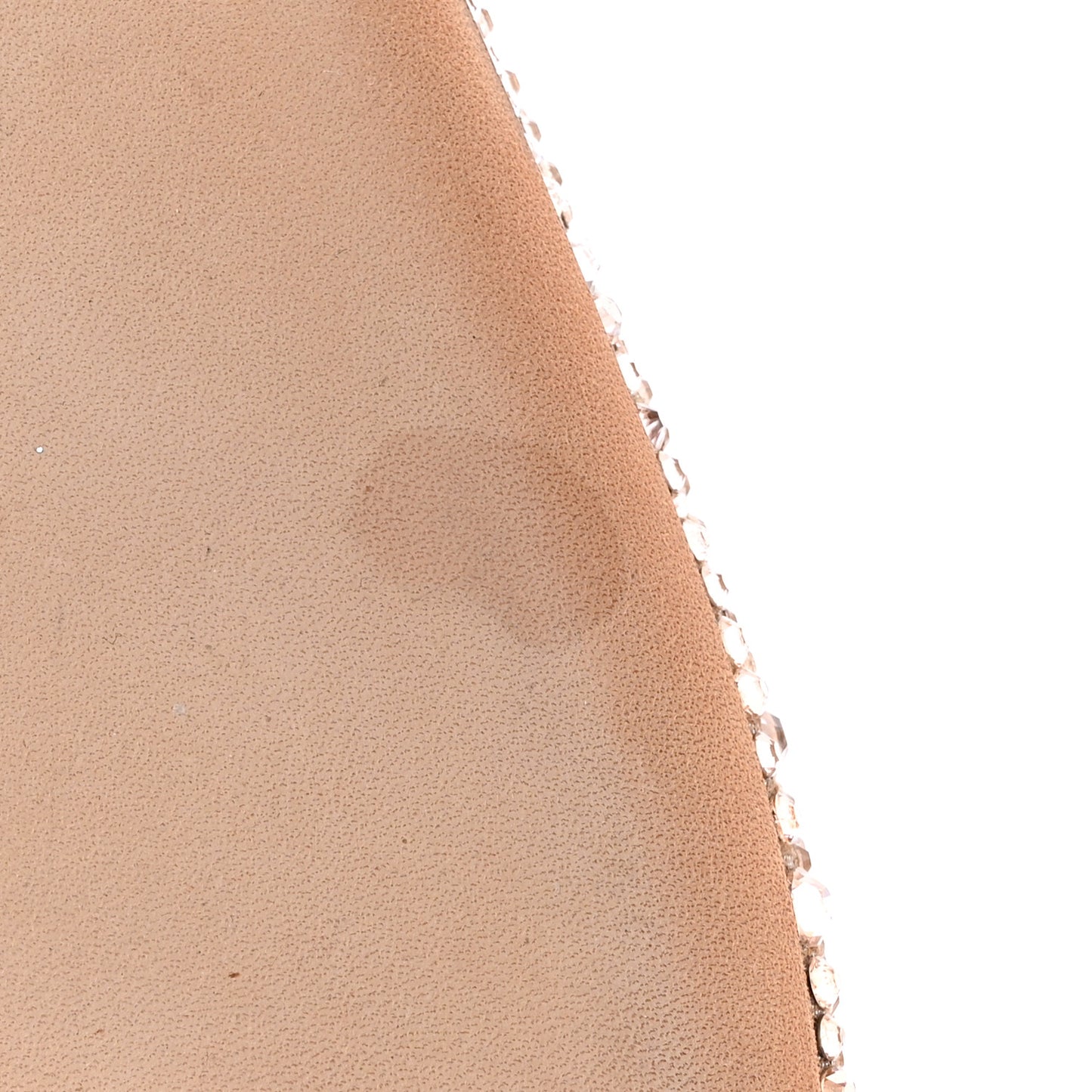Crystal Shimmer Suede 100 Pumps 36 Gold