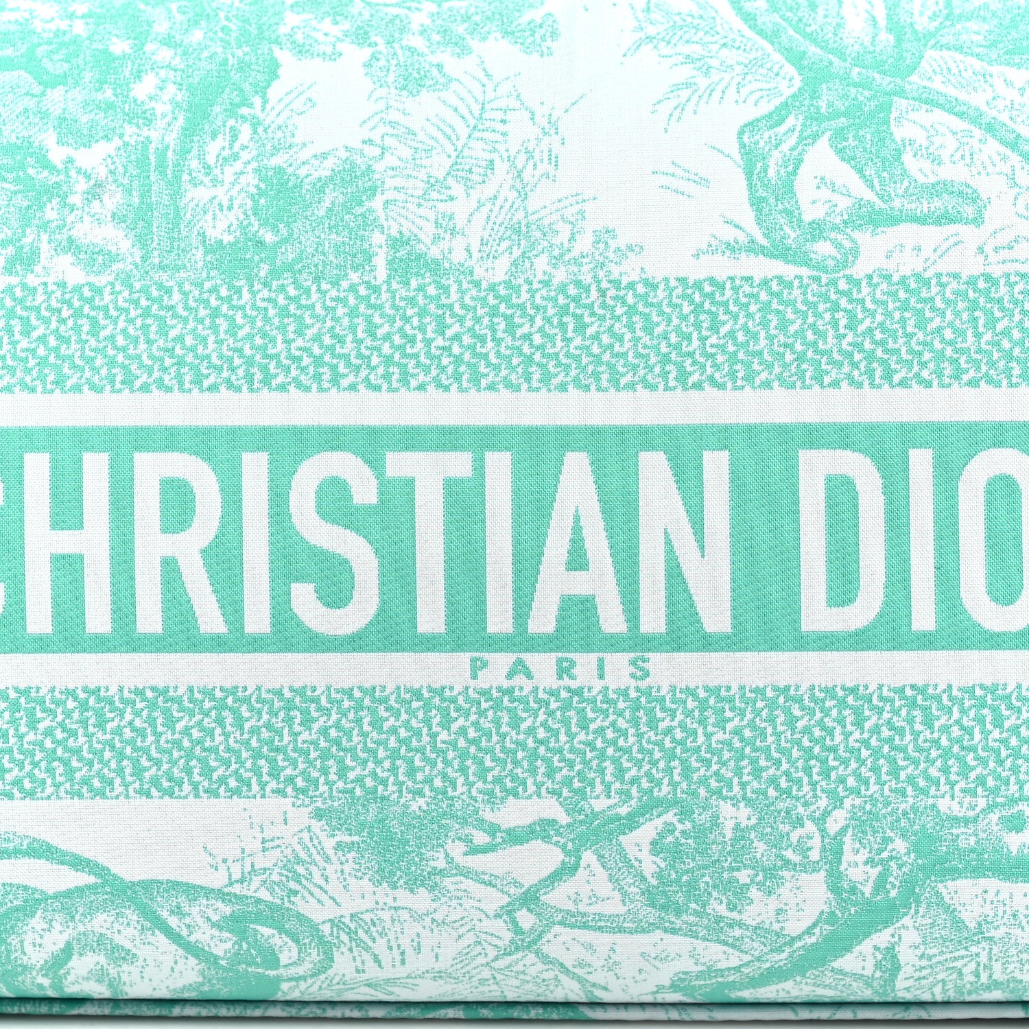 Christian Dior Technical Fabric Toile De Jouy DiorTravel Nomad Pouch Vert Multicolor 8 of 10