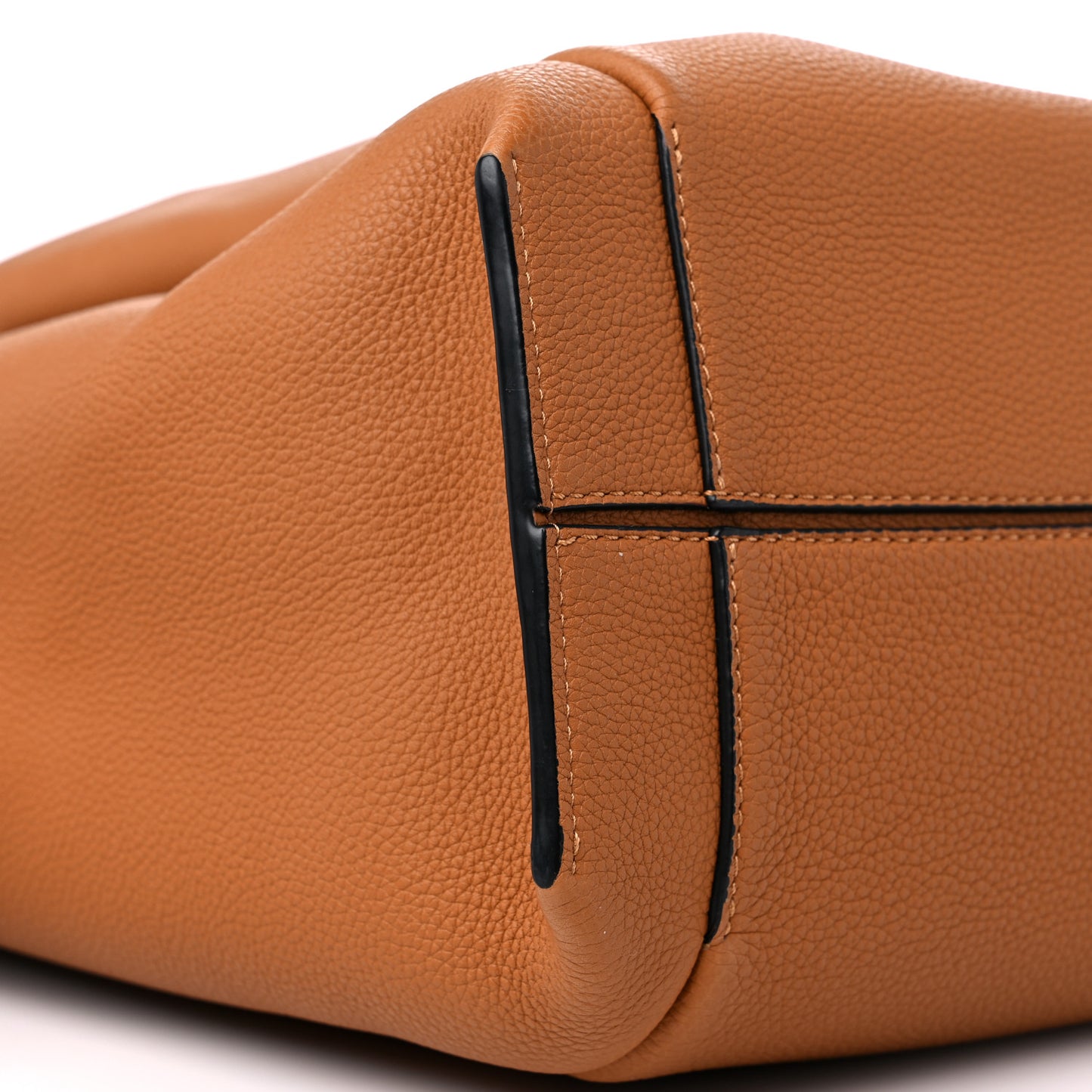 Calfskin Medium Flamenco Knot Bag Tan Light Caramel