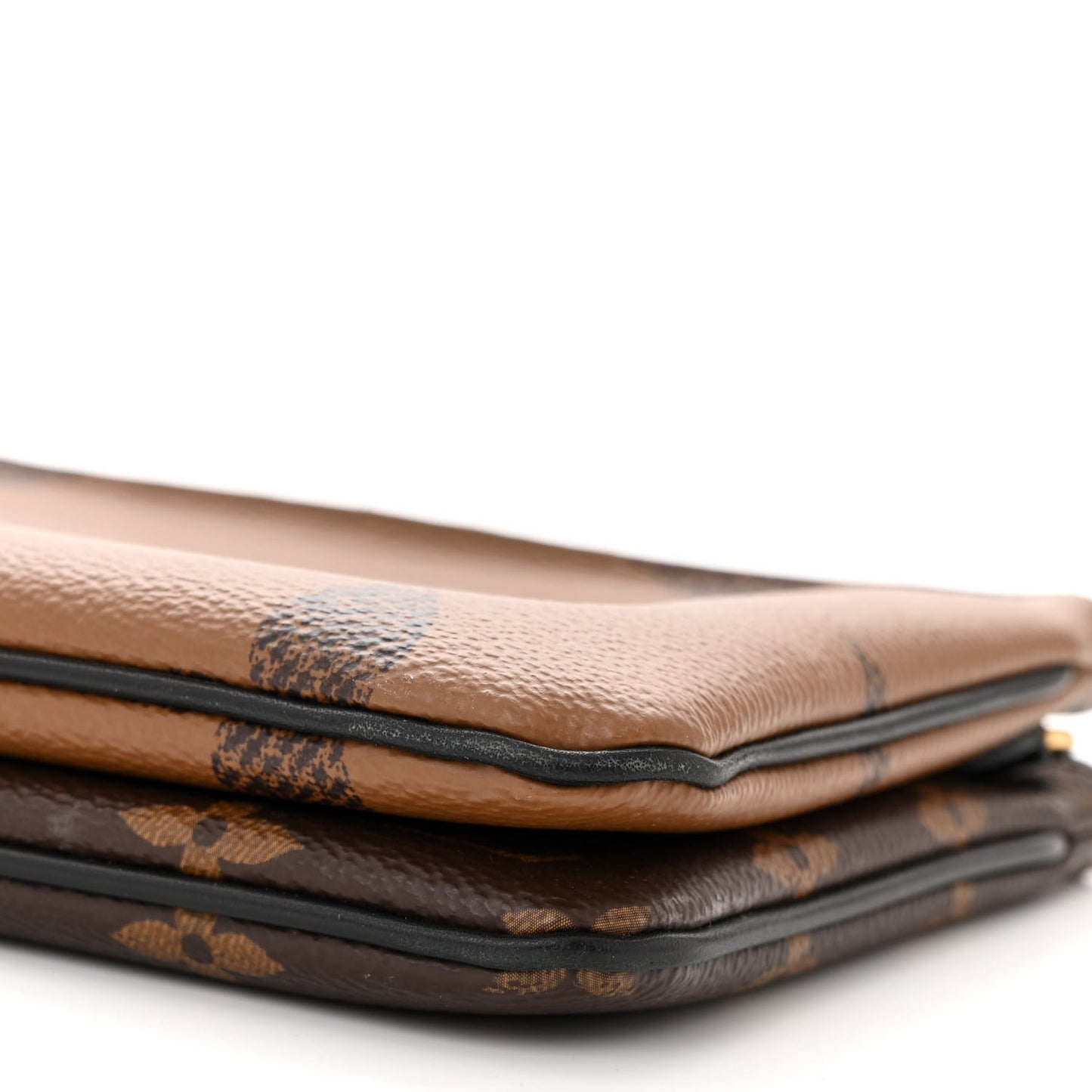 Reverse Monogram Giant Double Zip Pochette