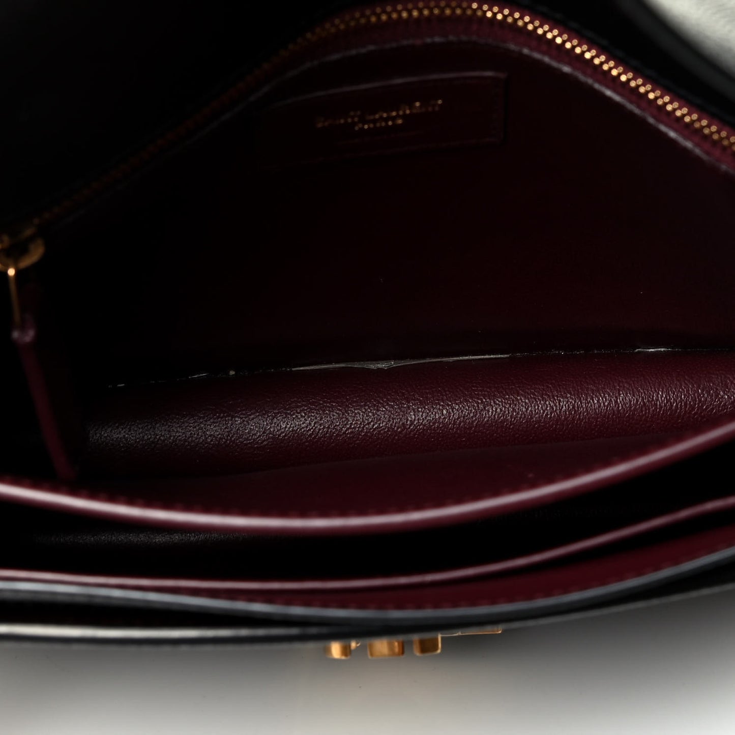 Grain De Poudre Monogram Cassandra Clasp Bag Black Rouge Legion
