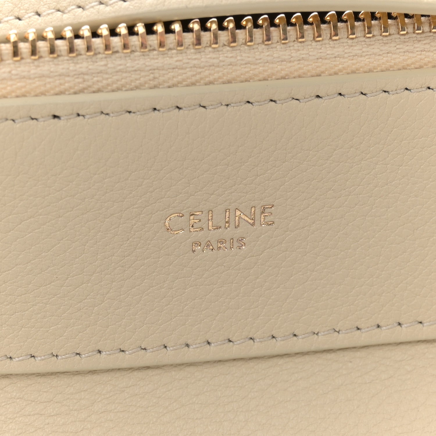 Celine Supple Calfskin Large Romy Shoulder Bag Limestone 6 of 11