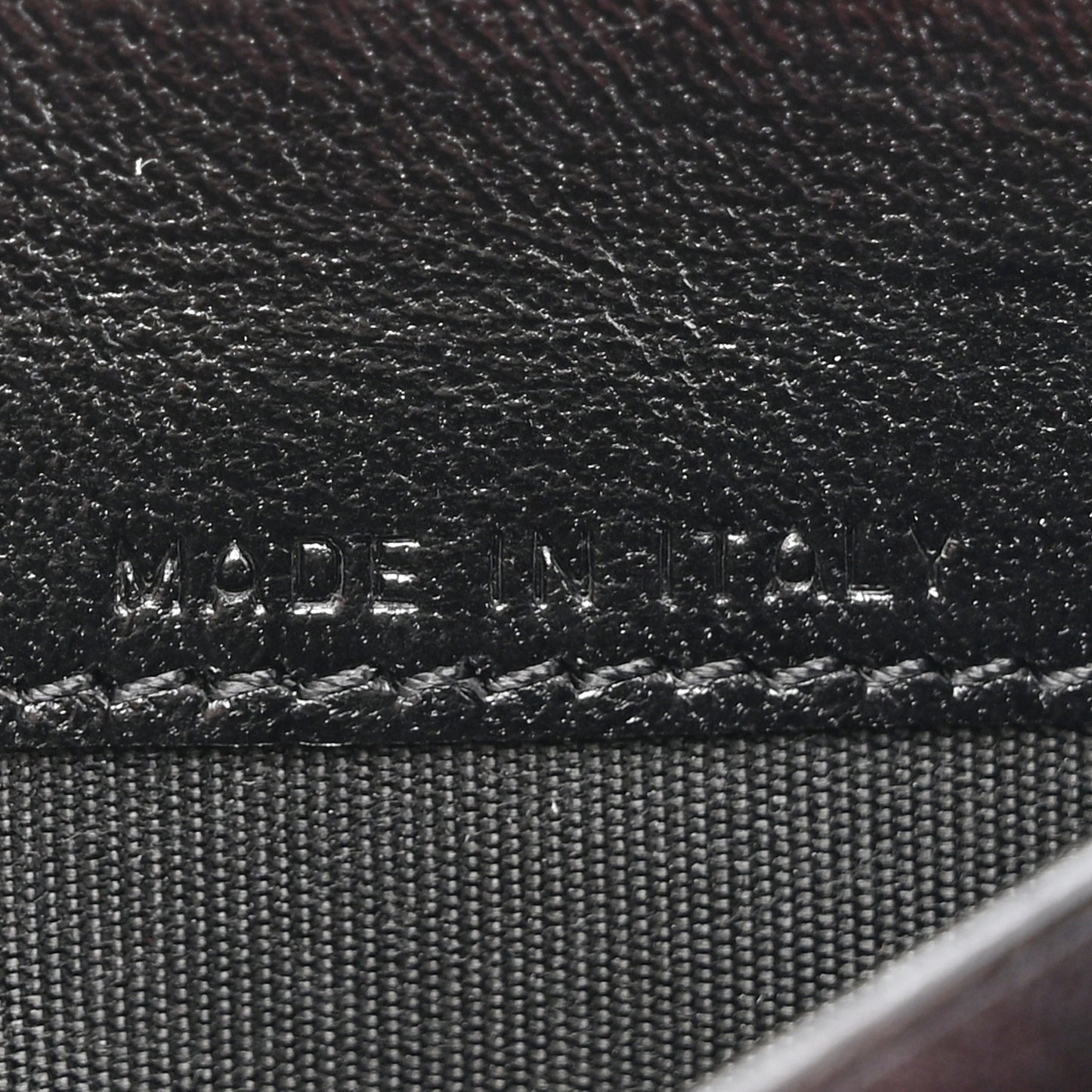Lambskin Rockstud Spike VLTN Zip Around Wallet Black