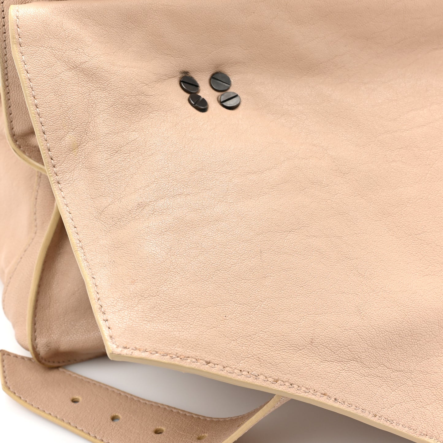 Lambskin Medium PS1 Satchel Nude