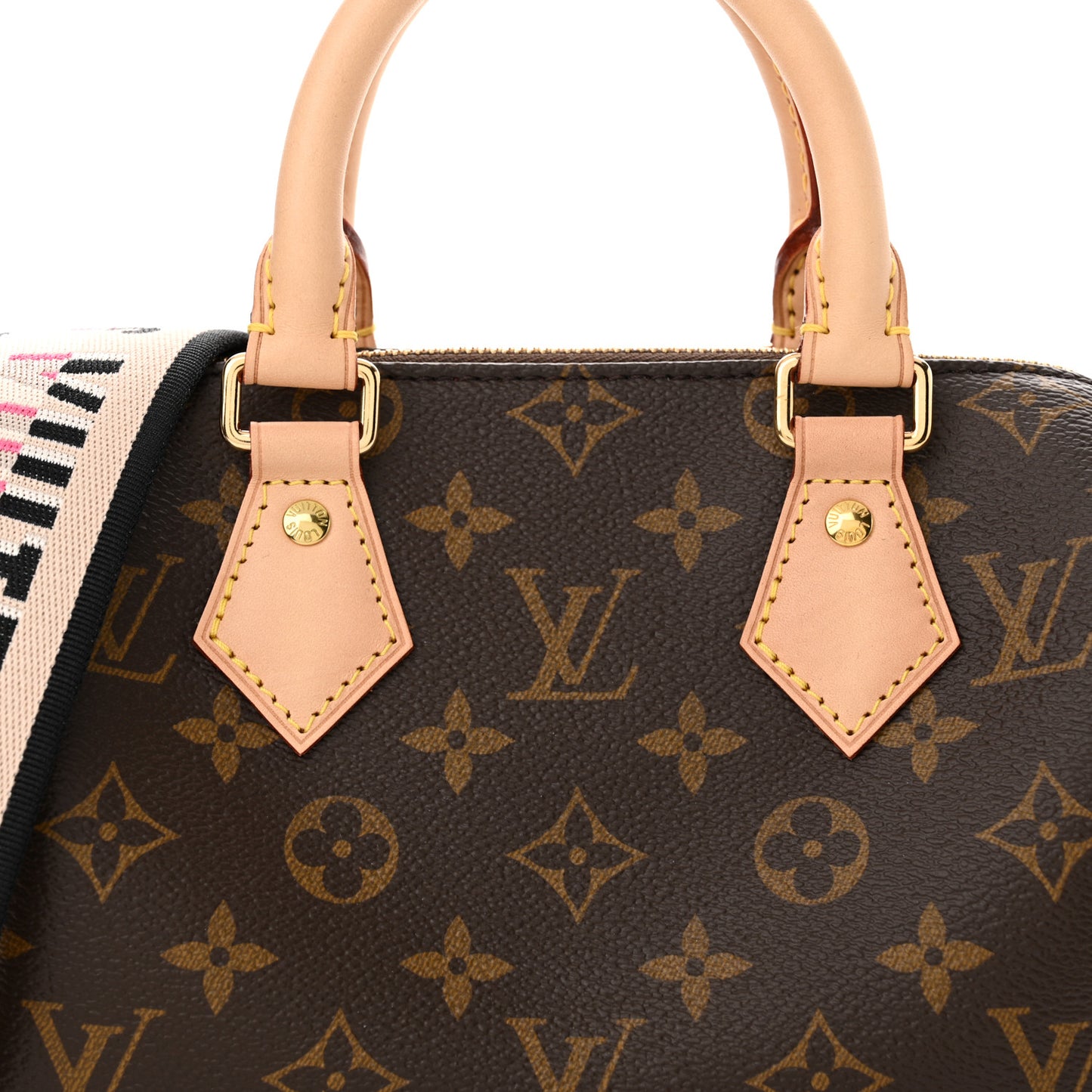 Monogram Speedy Bandouliere 20 Black