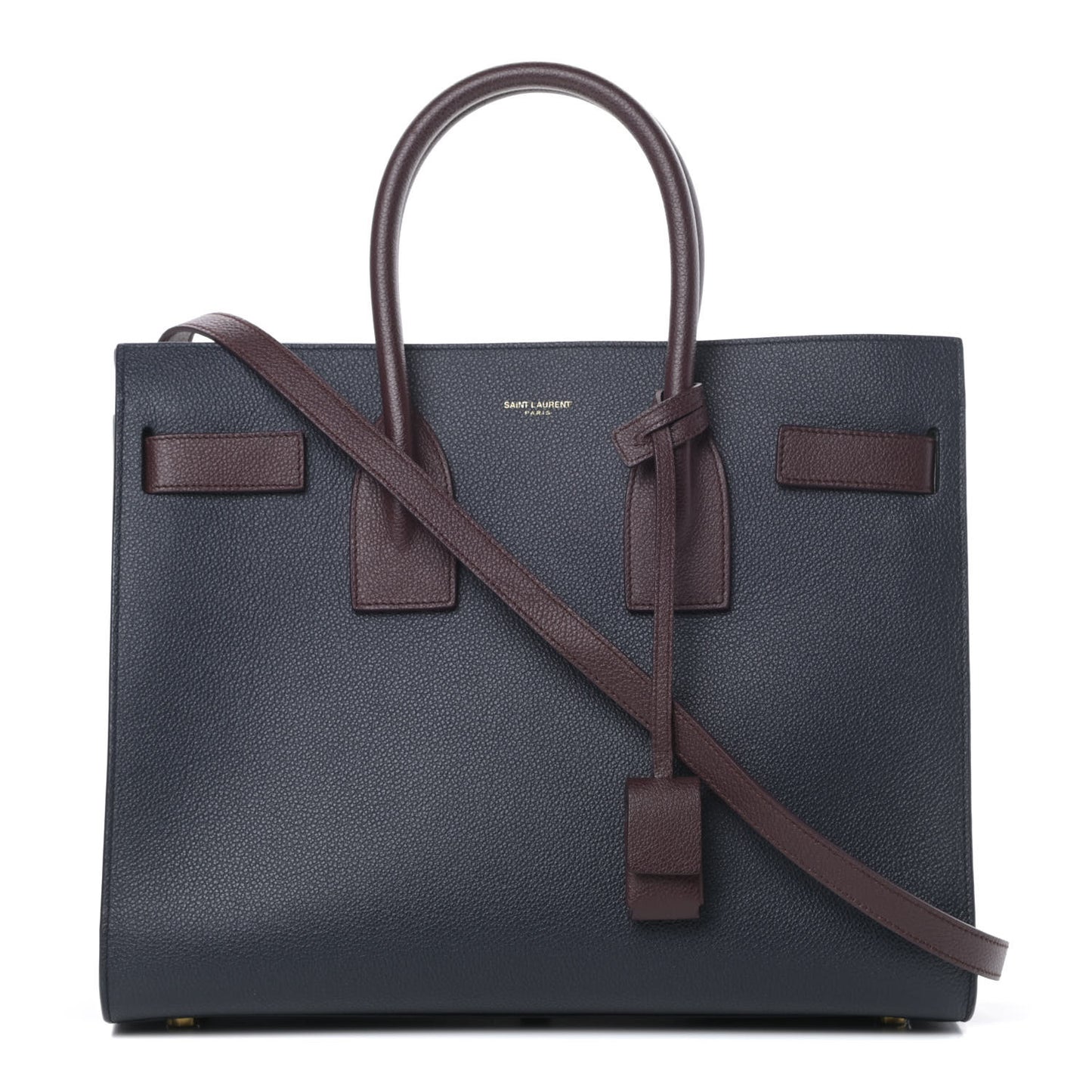 Grained Calfskin Small Sac De Jour Multi
