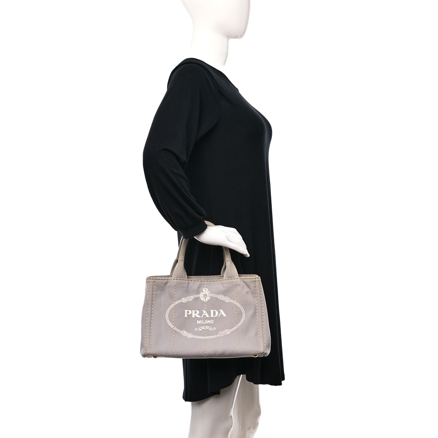 Canapa Small Logo Tote Granito