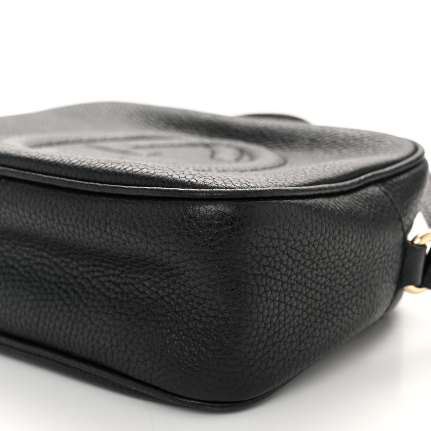 Gucci Pebbled Calfskin Small Soho Disco Bag Black 8 of 12