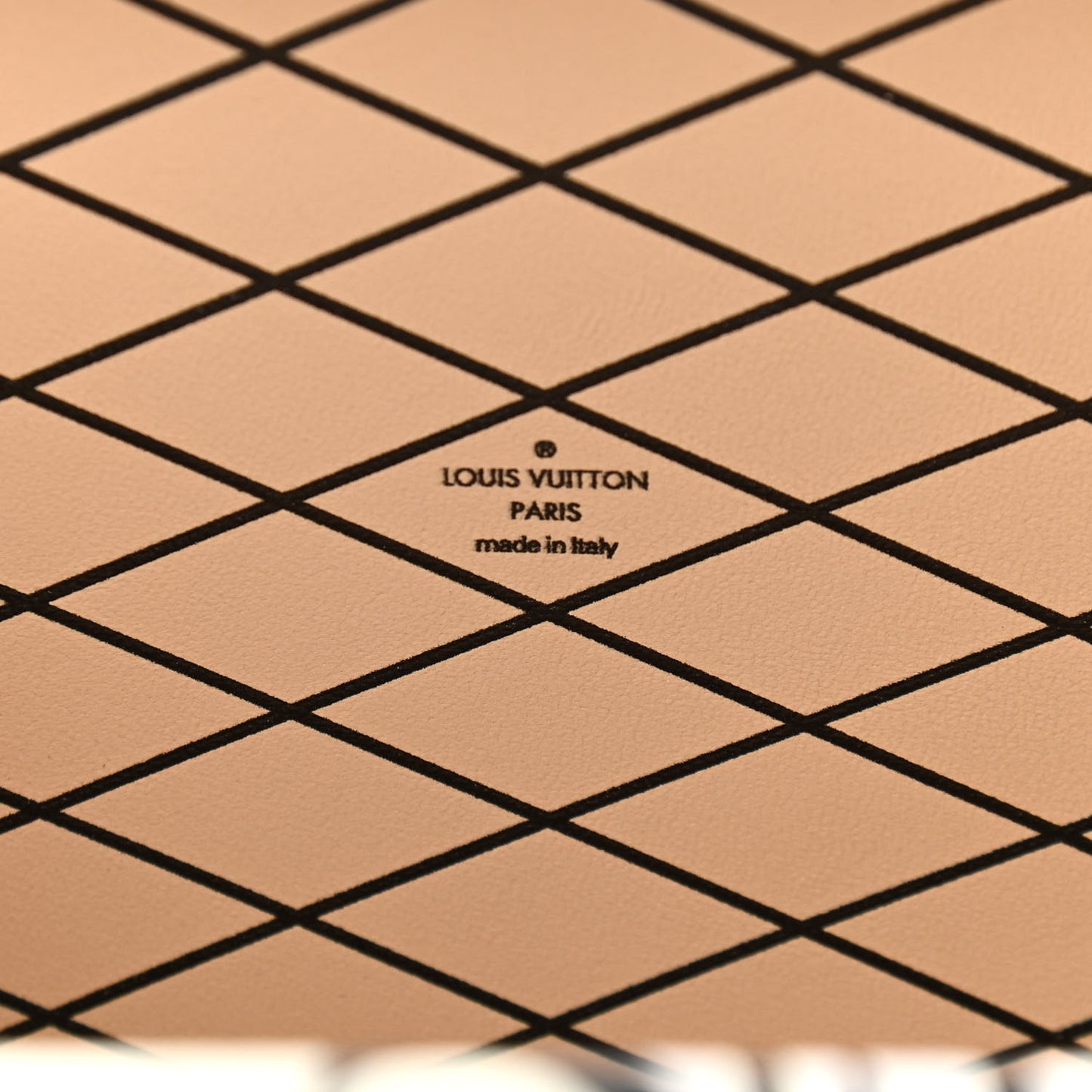 Epi Floral Petite Malle White Black