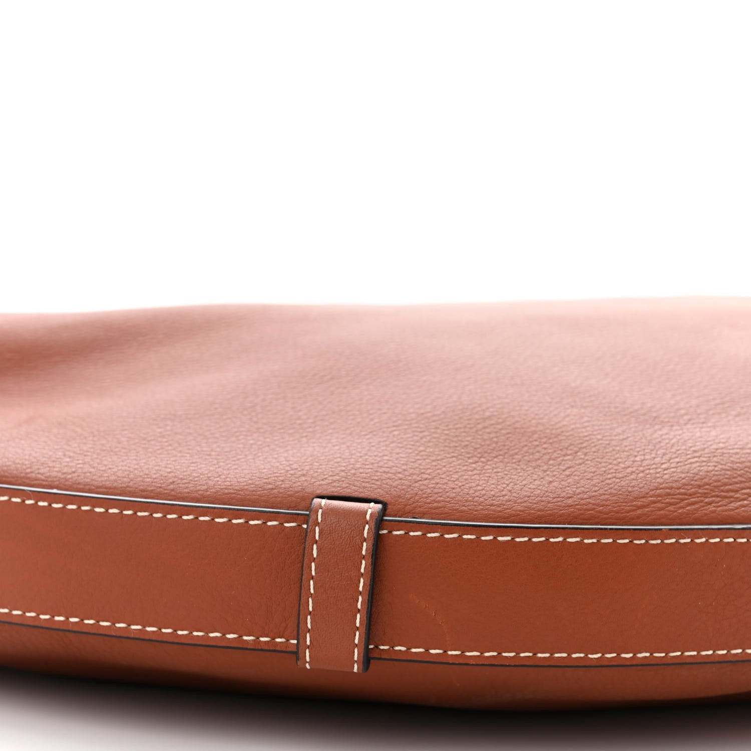 Celine Supple Calfskin Medium Strap Leandre Shoulder Bag Brown 9 of 11