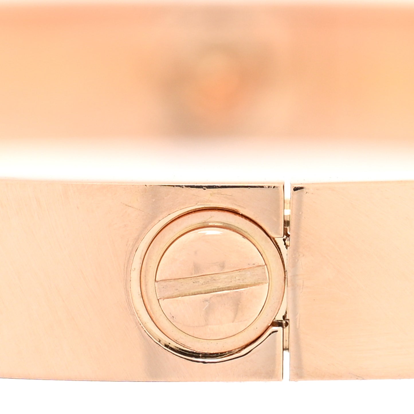 18K Pink Gold LOVE Bracelet 16