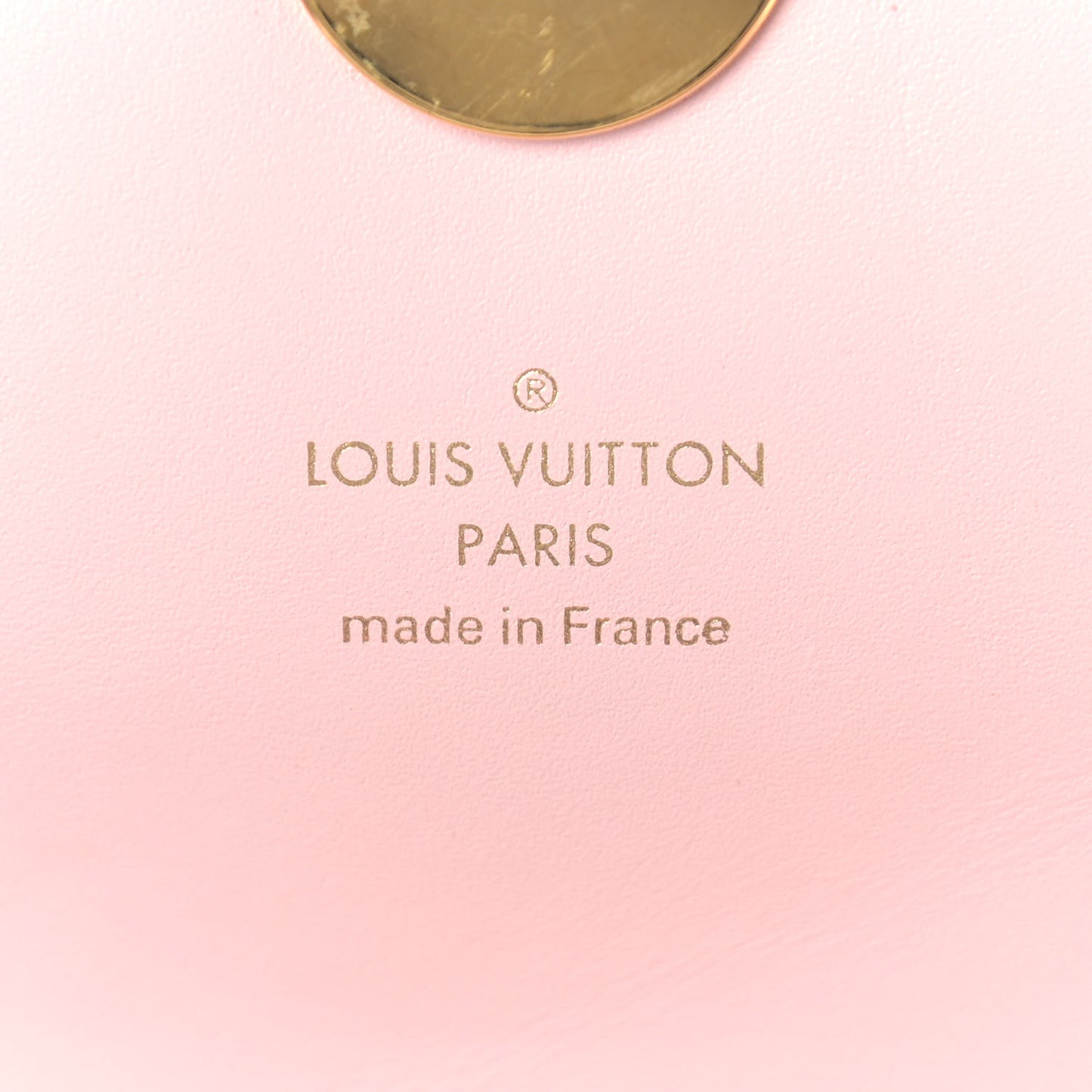 Monogram Flore Chain Wallet Rose Ballerine