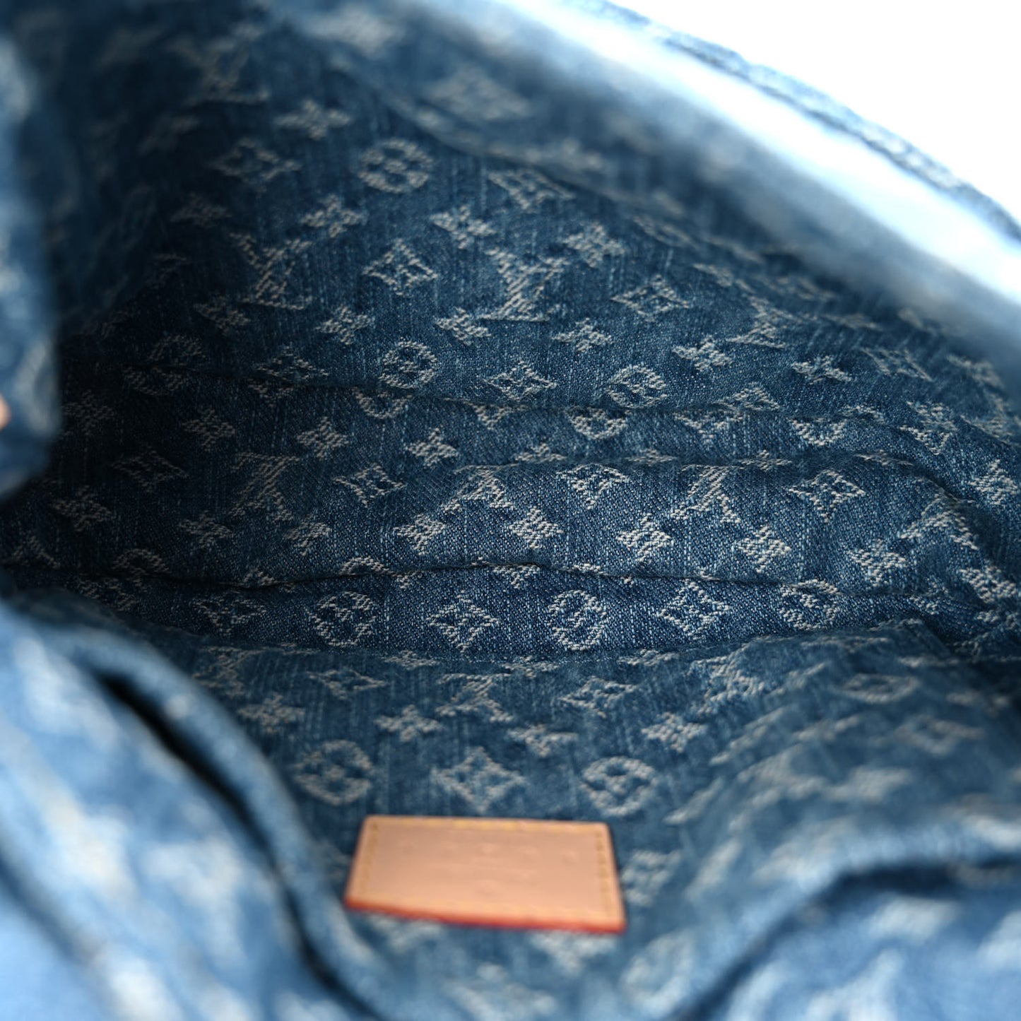 Monogram Denim Sunset Blue