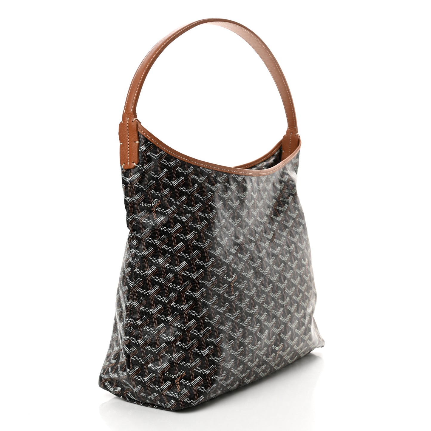 Goyardine Boheme Hobo Black Gold