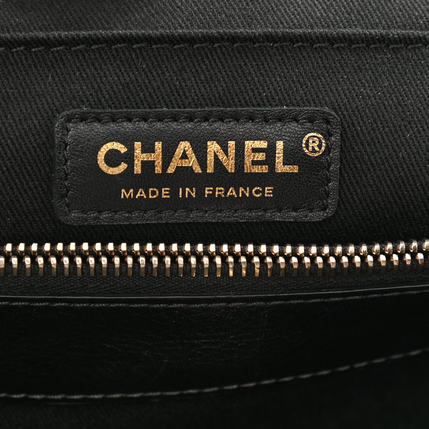 Chanel Grained Calfskin Suede Small Neo Executive Shopper Tote Black 6 of 12