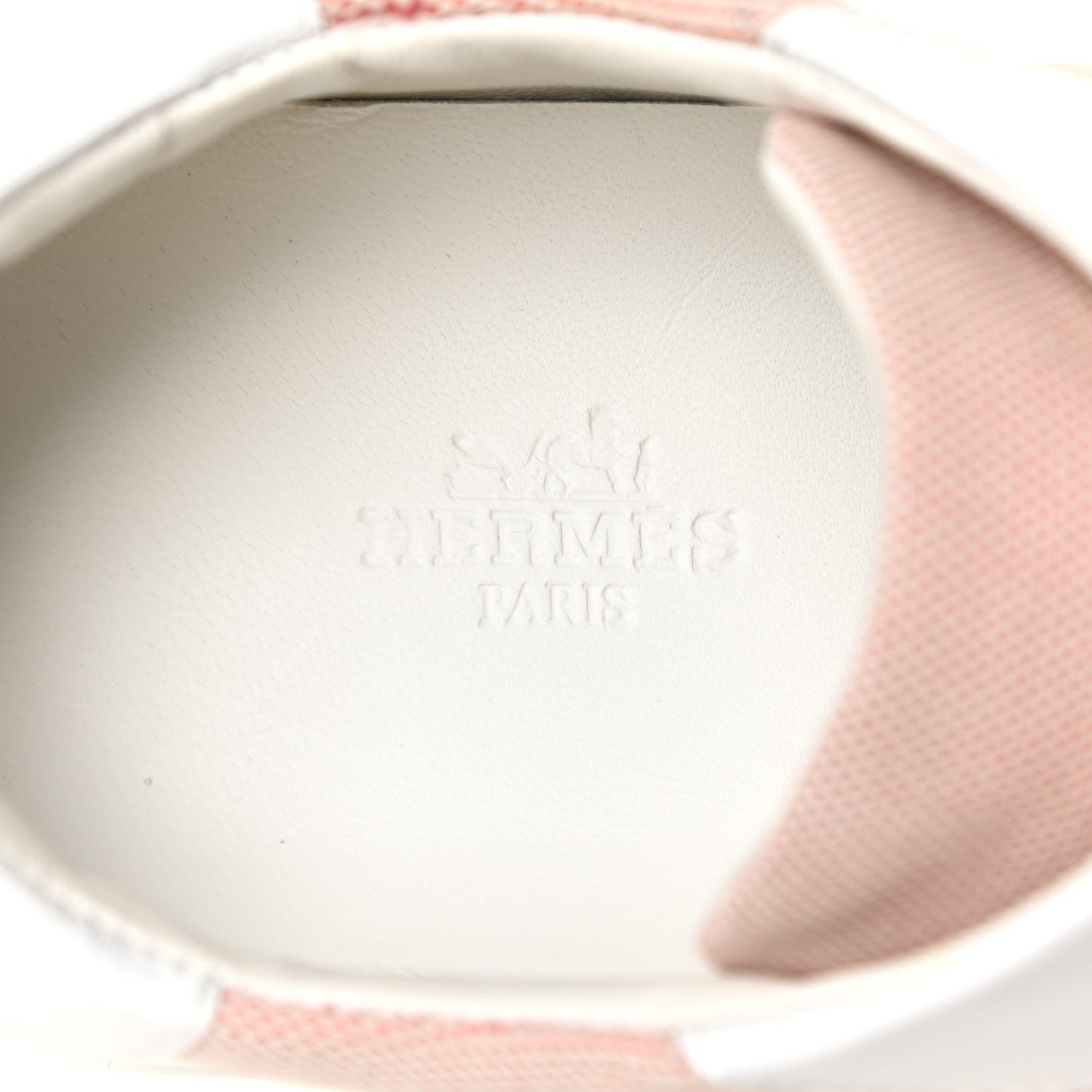 Calfskin Canvas Day Sneakers 37 Framboise White