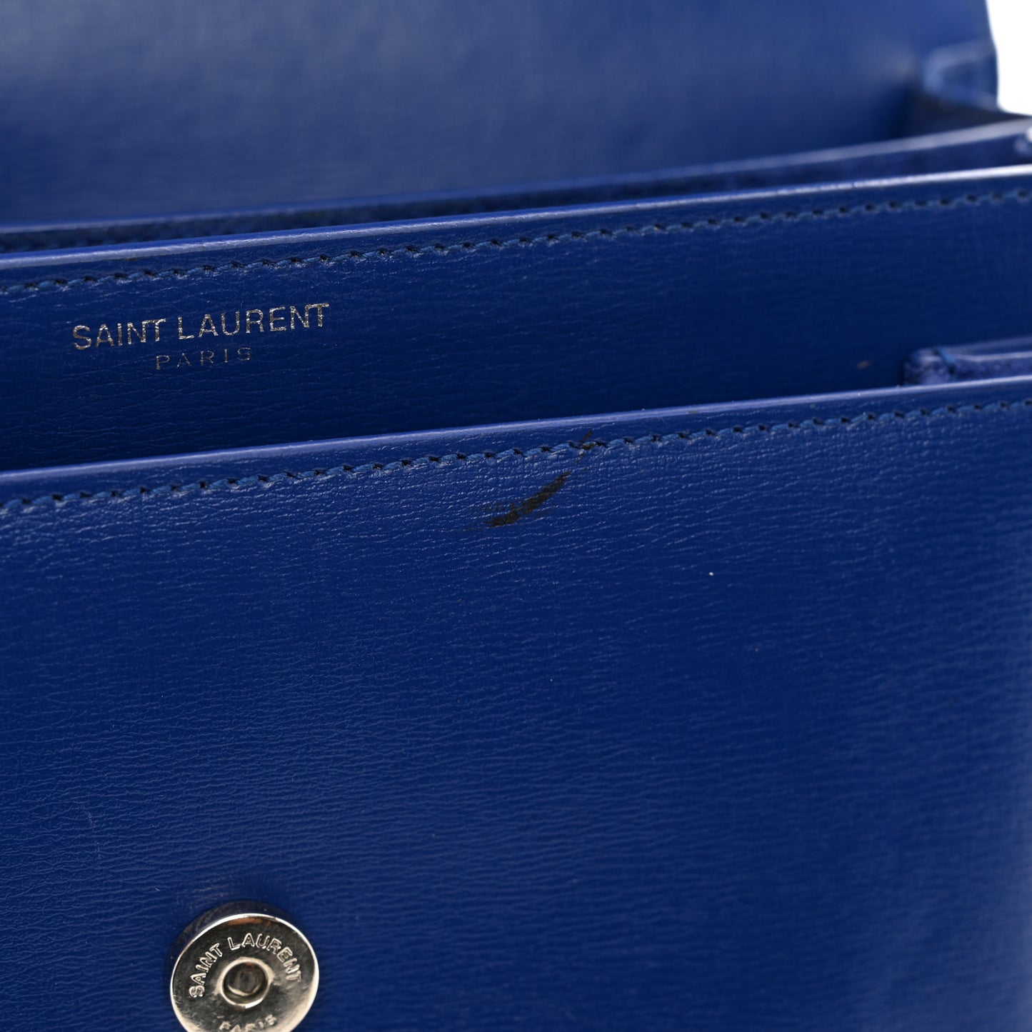Calfskin Medium Monogram Sunset Royal Blue