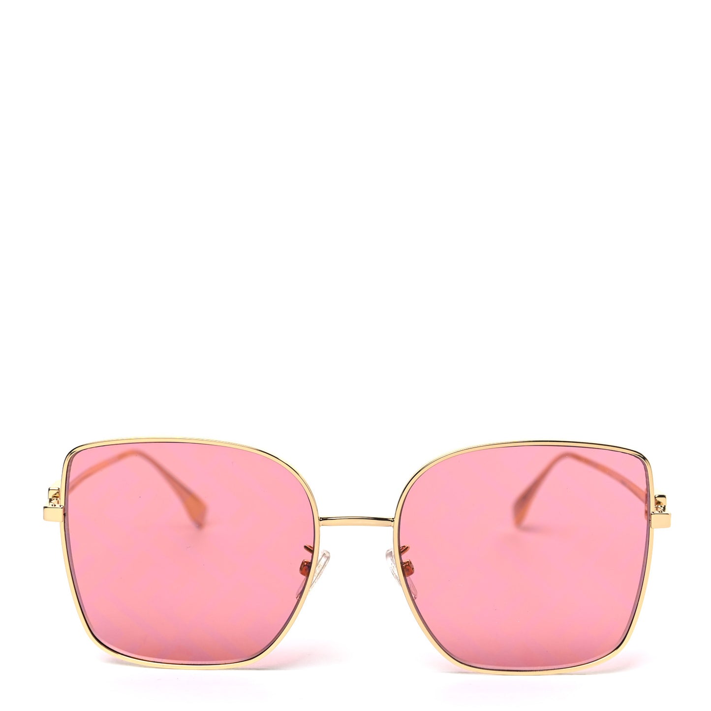 Metal Fendi Forever Sunglasses FE40013U Gold Pink