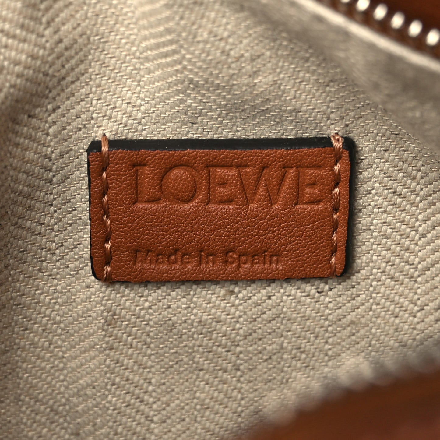 Calfskin Mini Puzzle Bumbag Tan