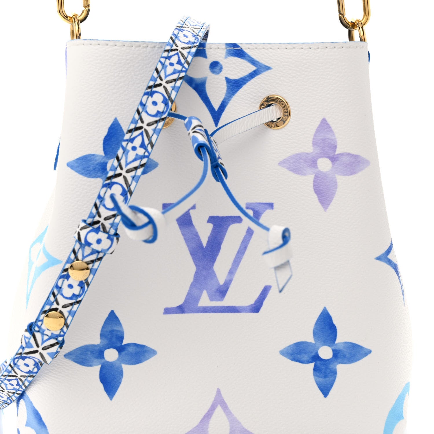 Louis Vuitton Monogram Giant By The Pool 2.0 Neonoe BB Blue 7 of 11