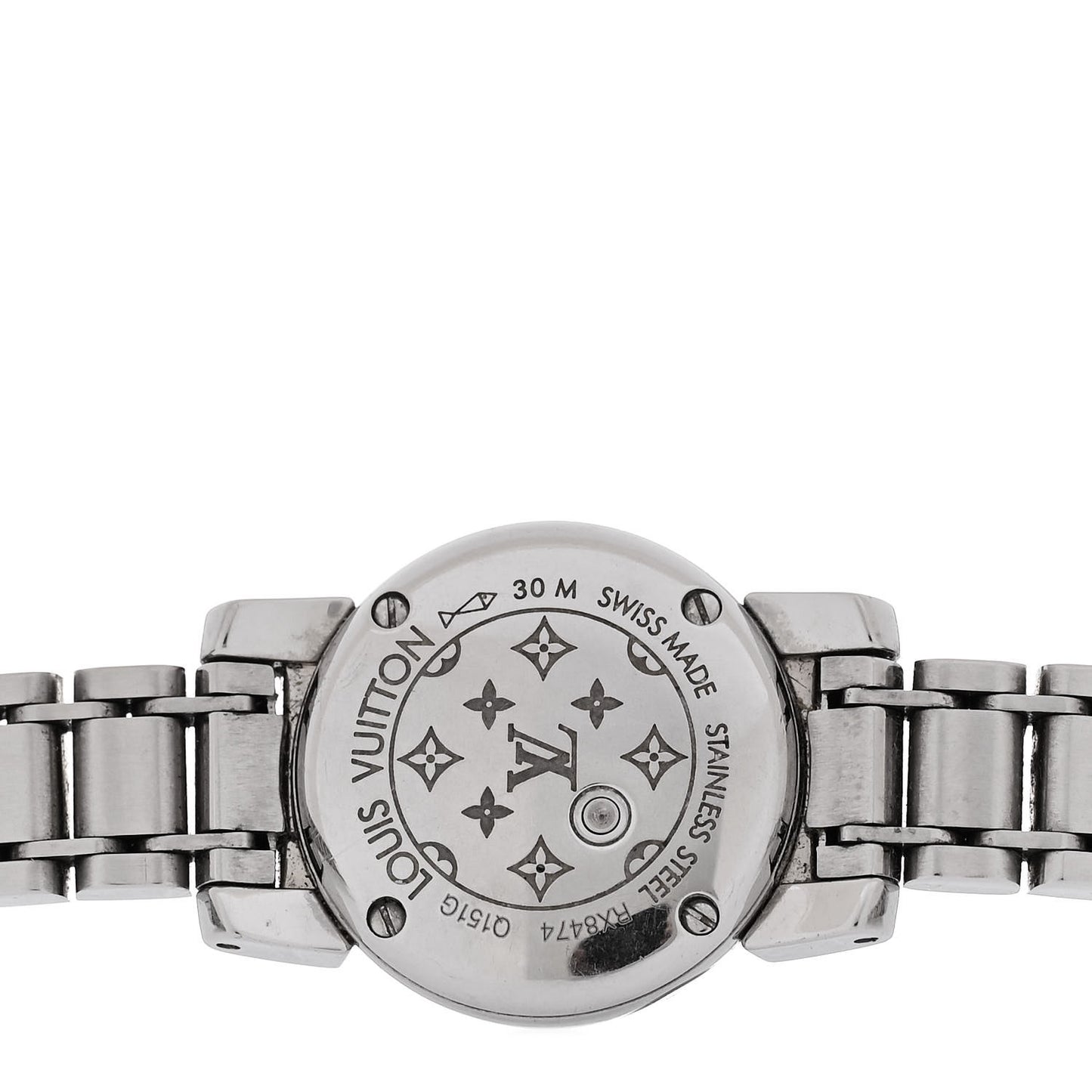 Stainless Steel Diamond Bezel 18mm Tambour Bijou Petale Quartz Watch Black