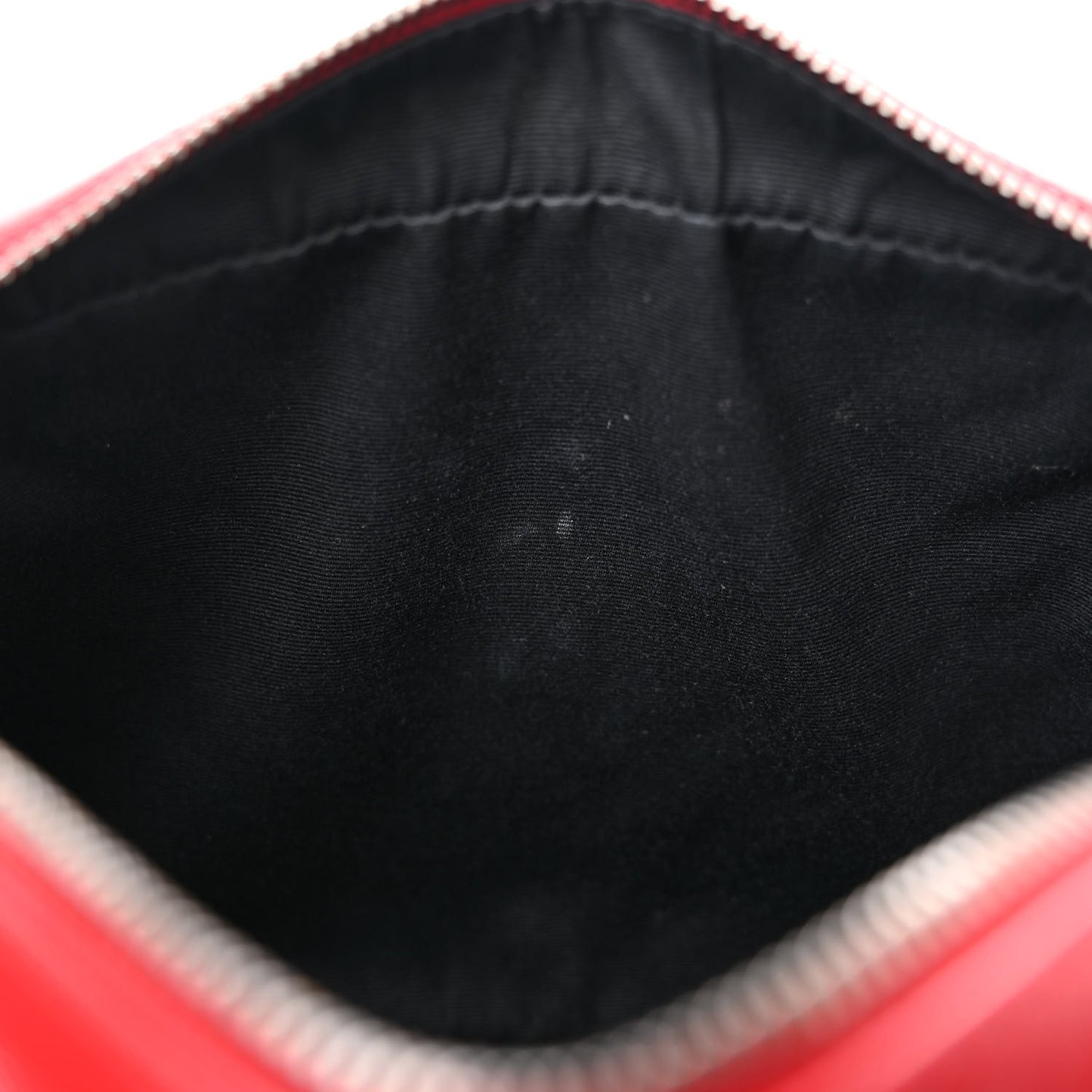 Calfskin Matelasse Monogram Lou Camera Bag Red